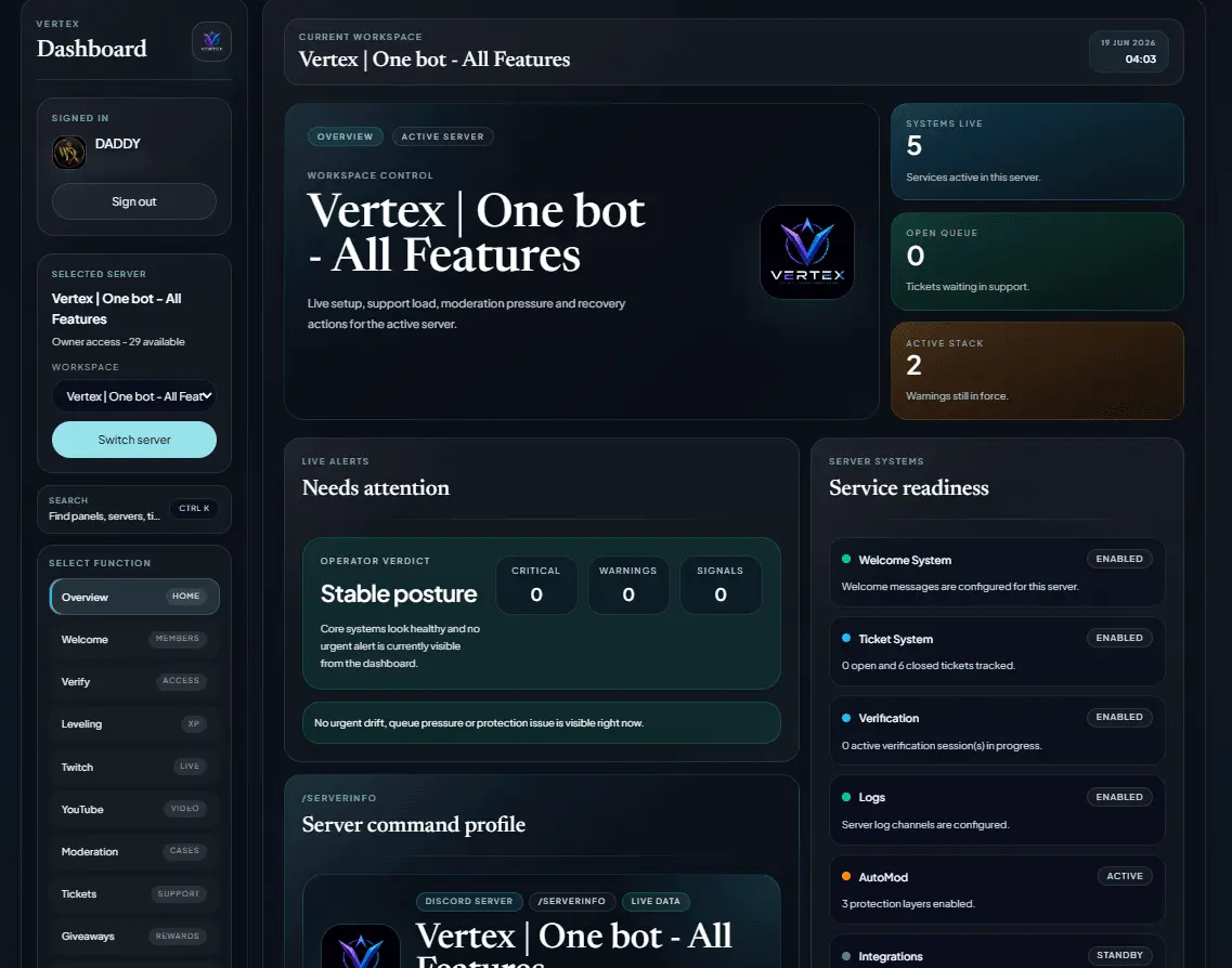 Screenshot 1 of VERTEX