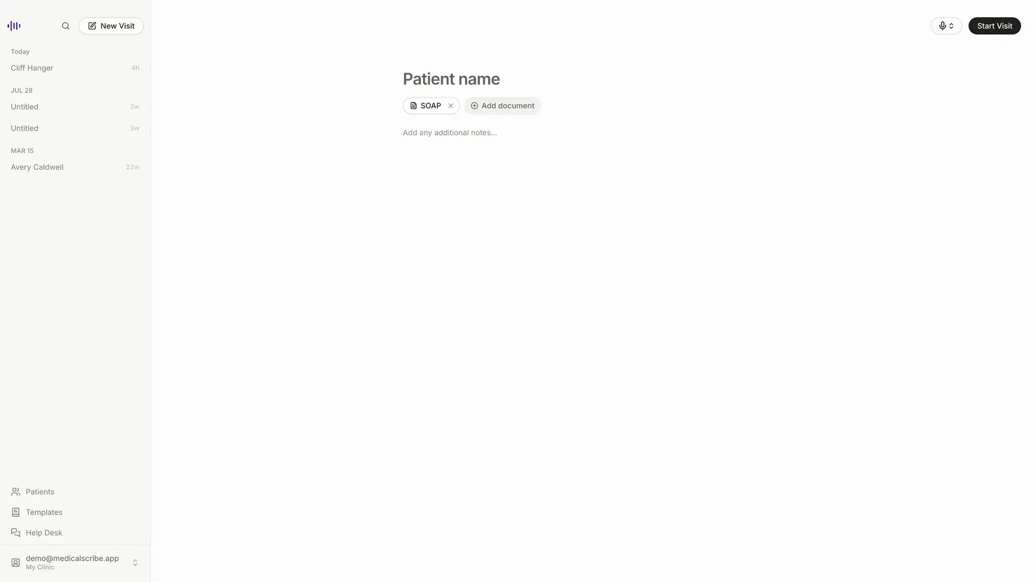 Screenshot 5 of Medical Scribe