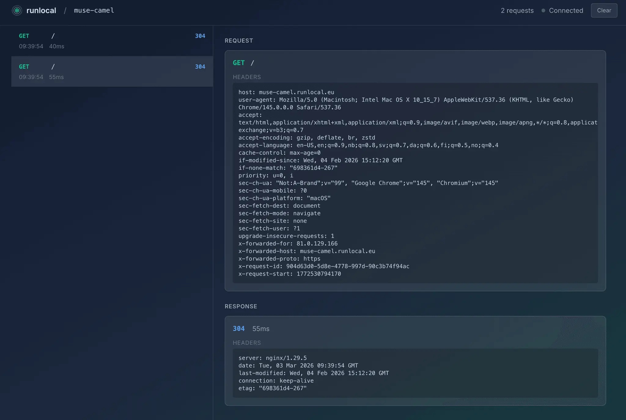 Screenshot 2 of runlocal