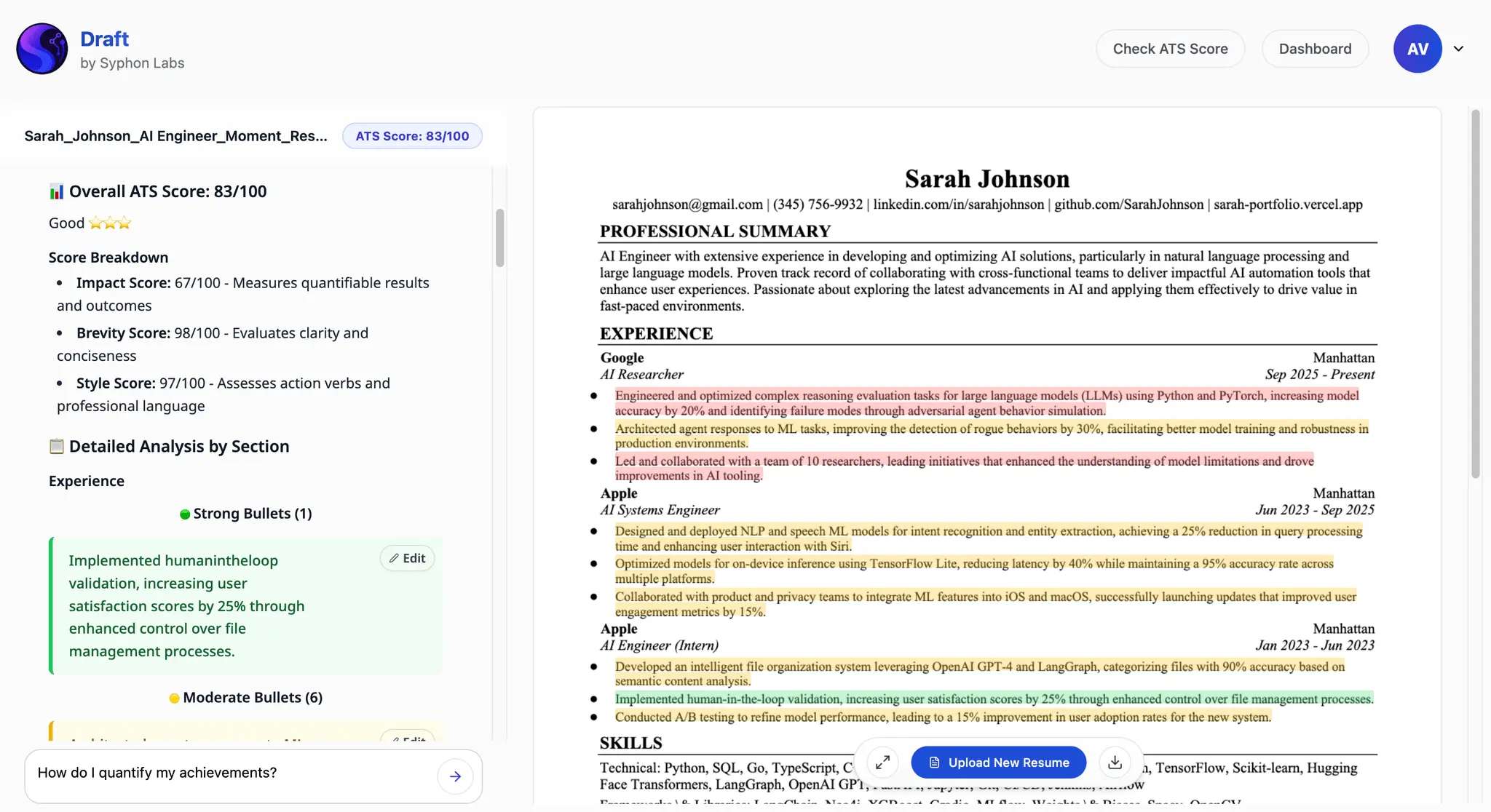 Screenshot 3 of Draft