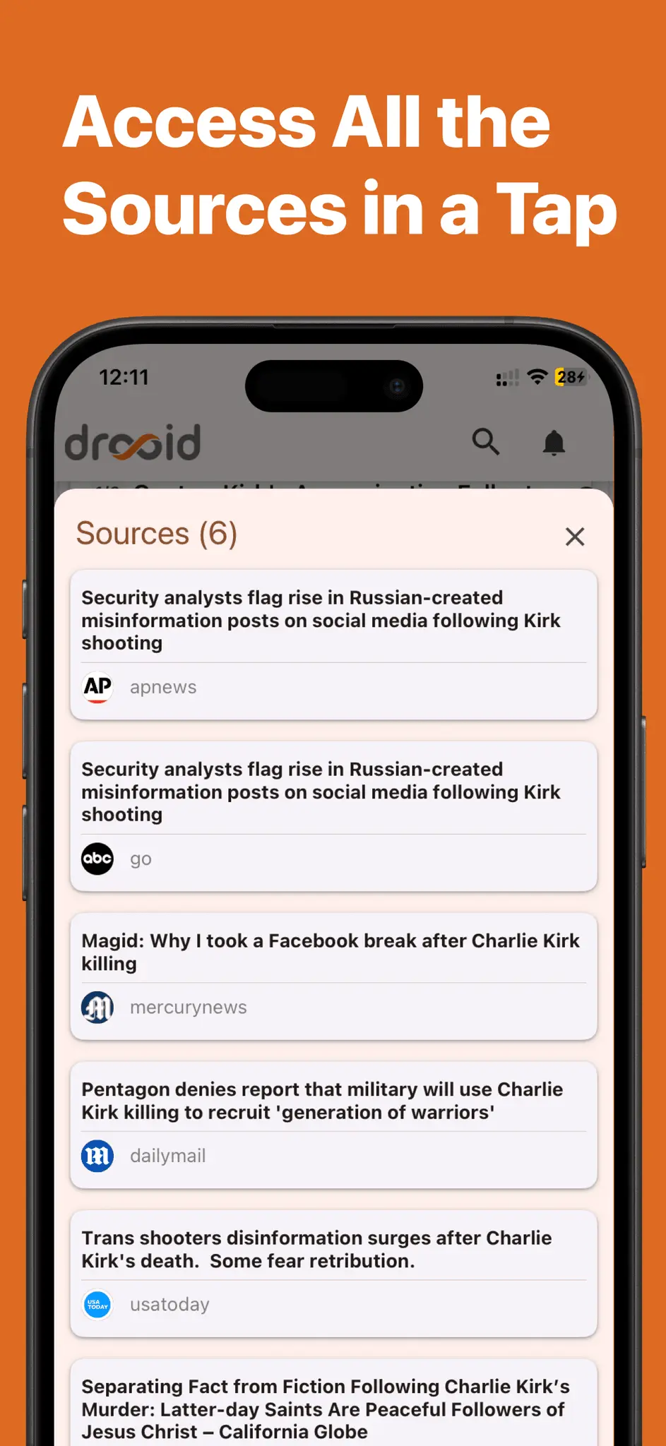 Screenshot 7 of Drooid: AI vs Fake News