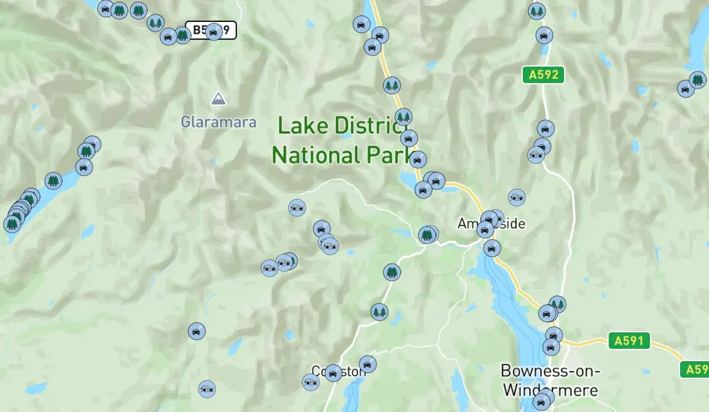 Screenshot 7 of Camplocation app