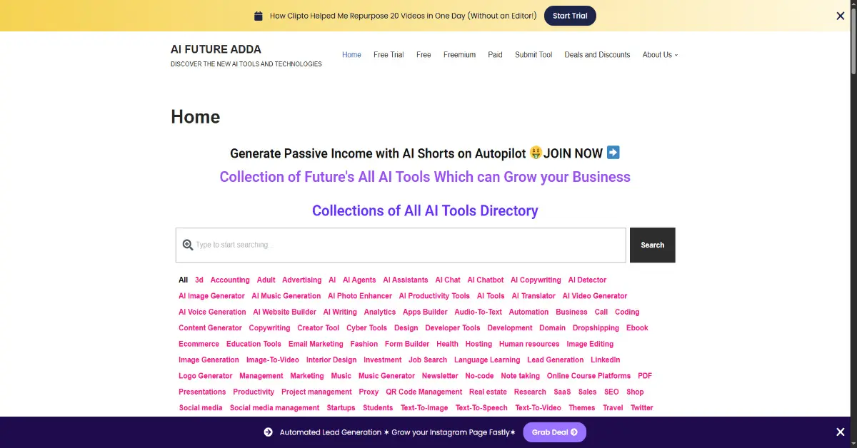 Screenshot 1 of AI FUTURE ADDA