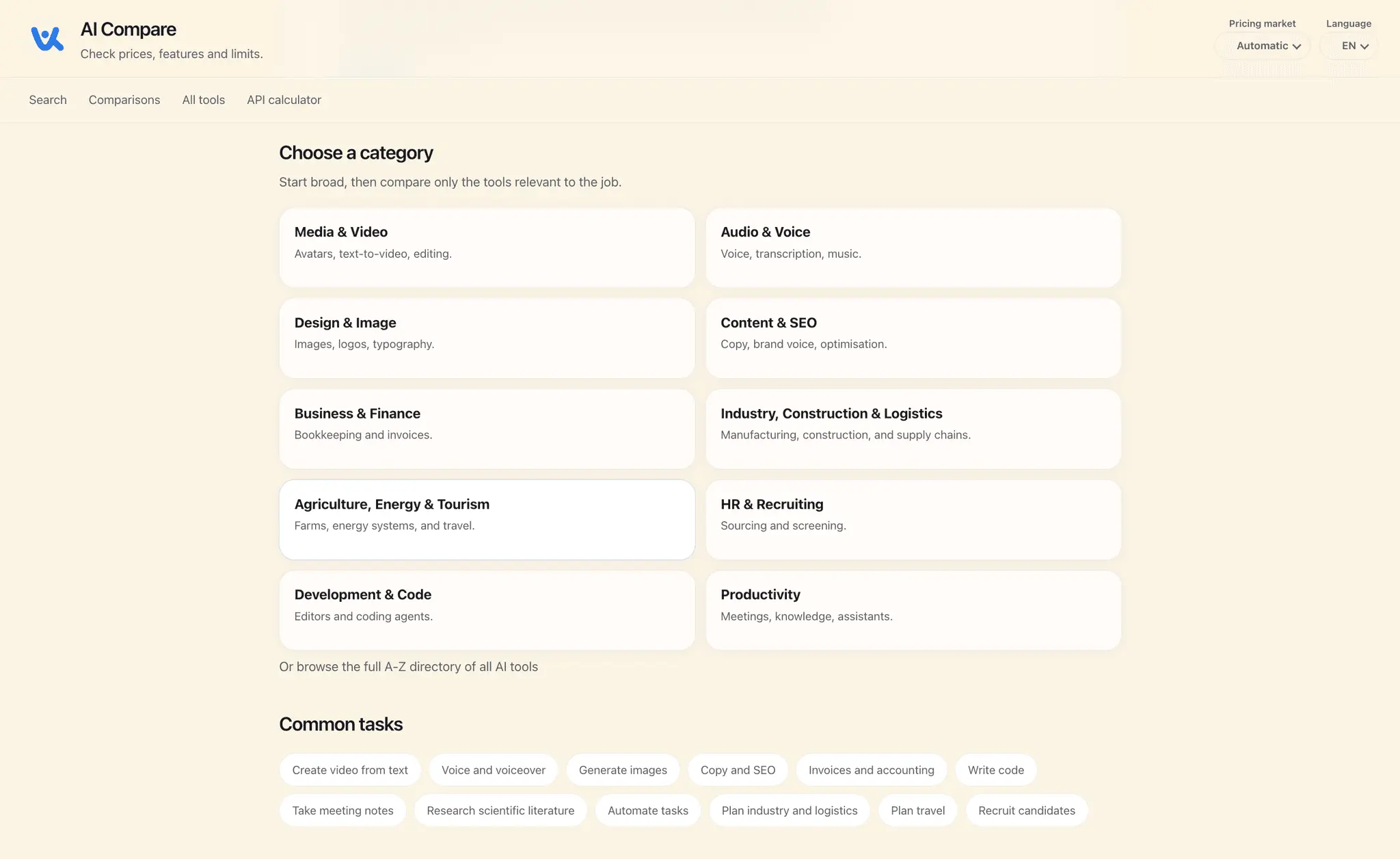Screenshot 2 of AI Compare