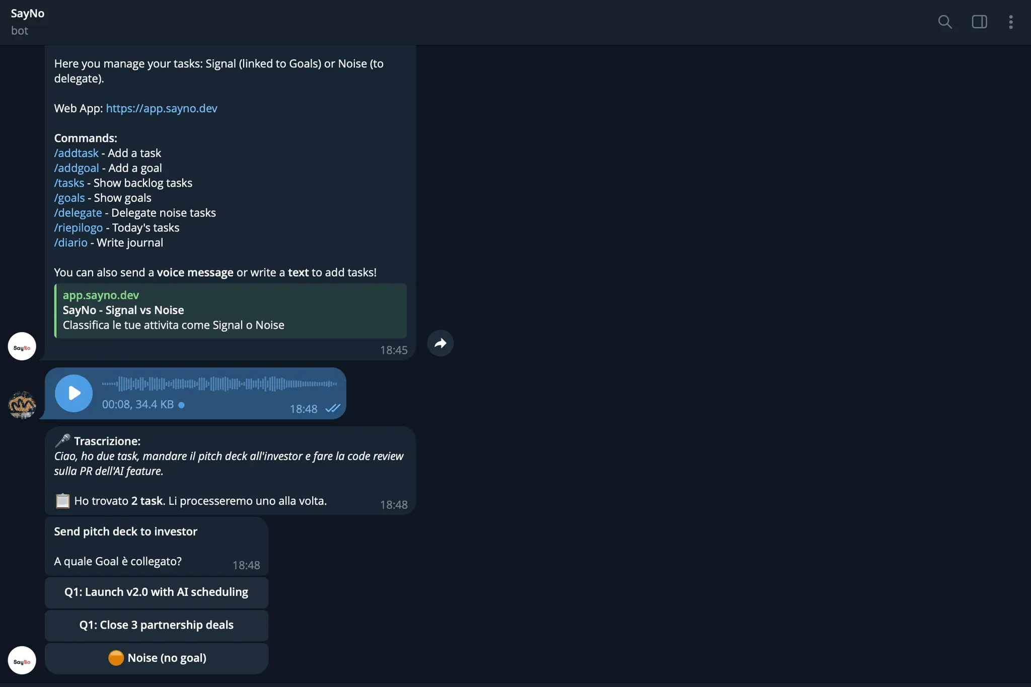 Screenshot 3 of SayNo - Focus on What Matters