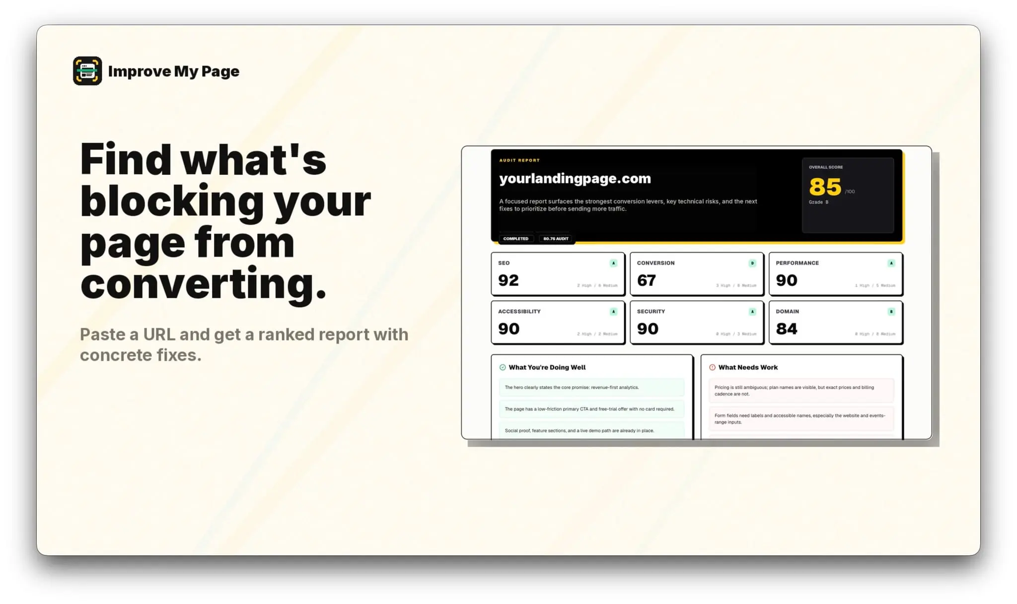 Screenshot 3 of Improve My Page