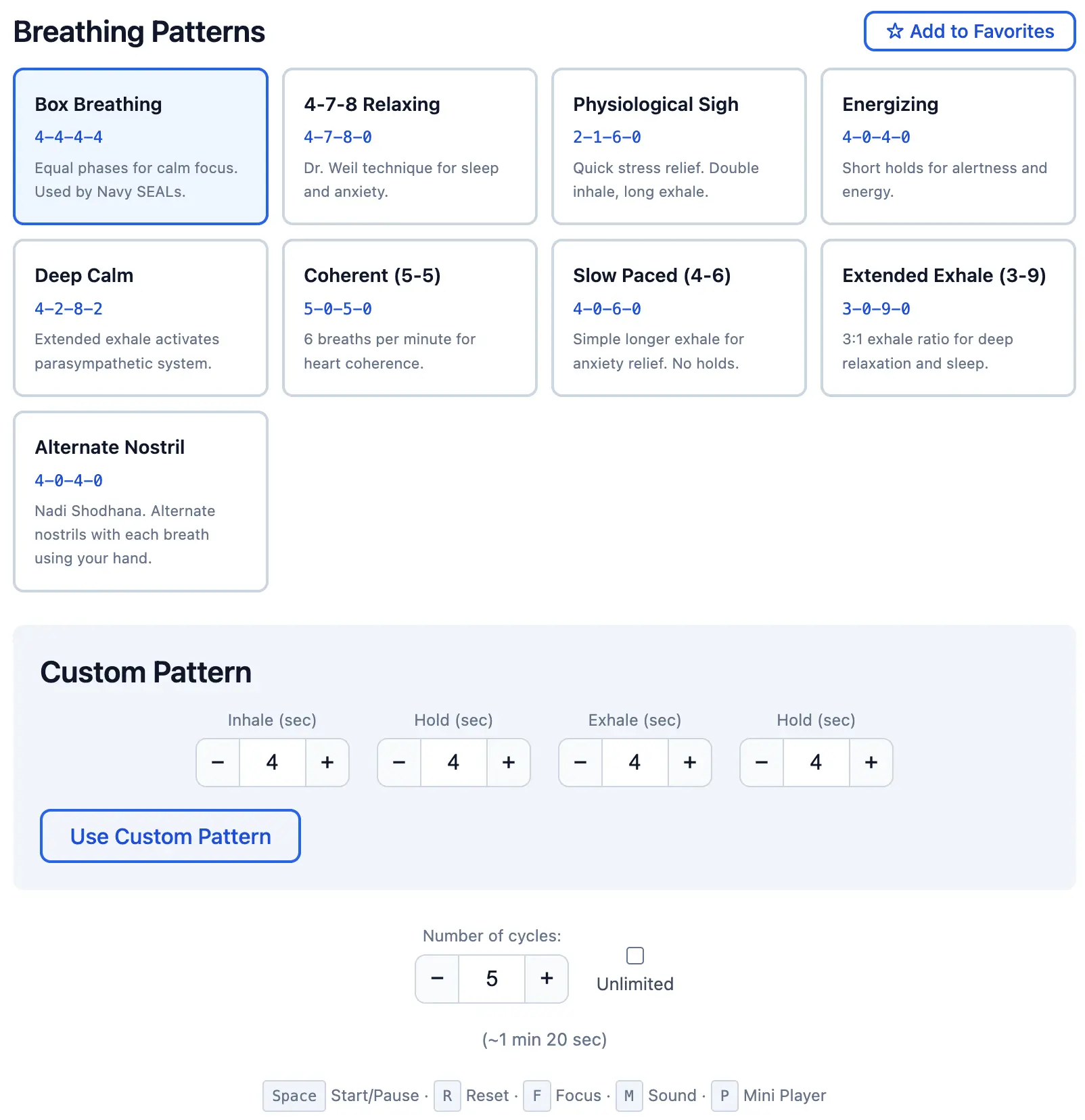 Screenshot 2 of Breathing Timer by InnoviCat
