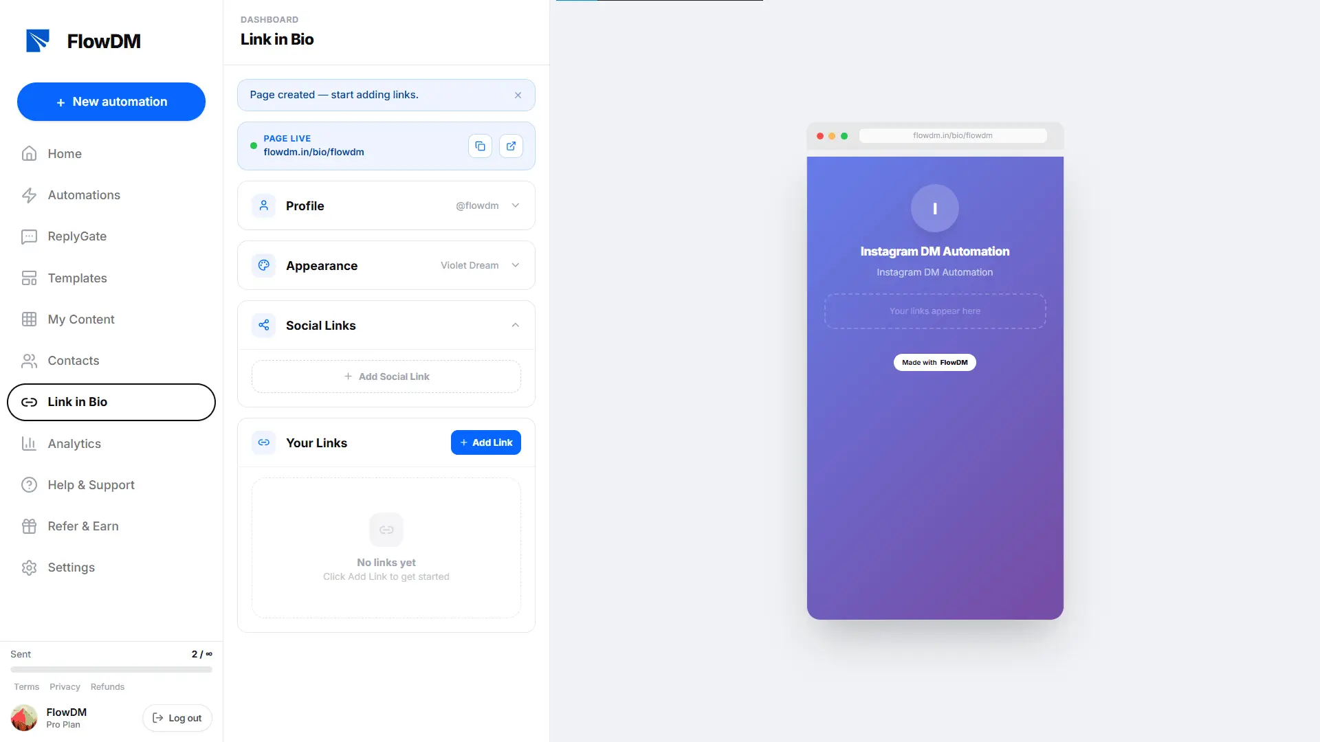 Screenshot 3 of FlowDM
