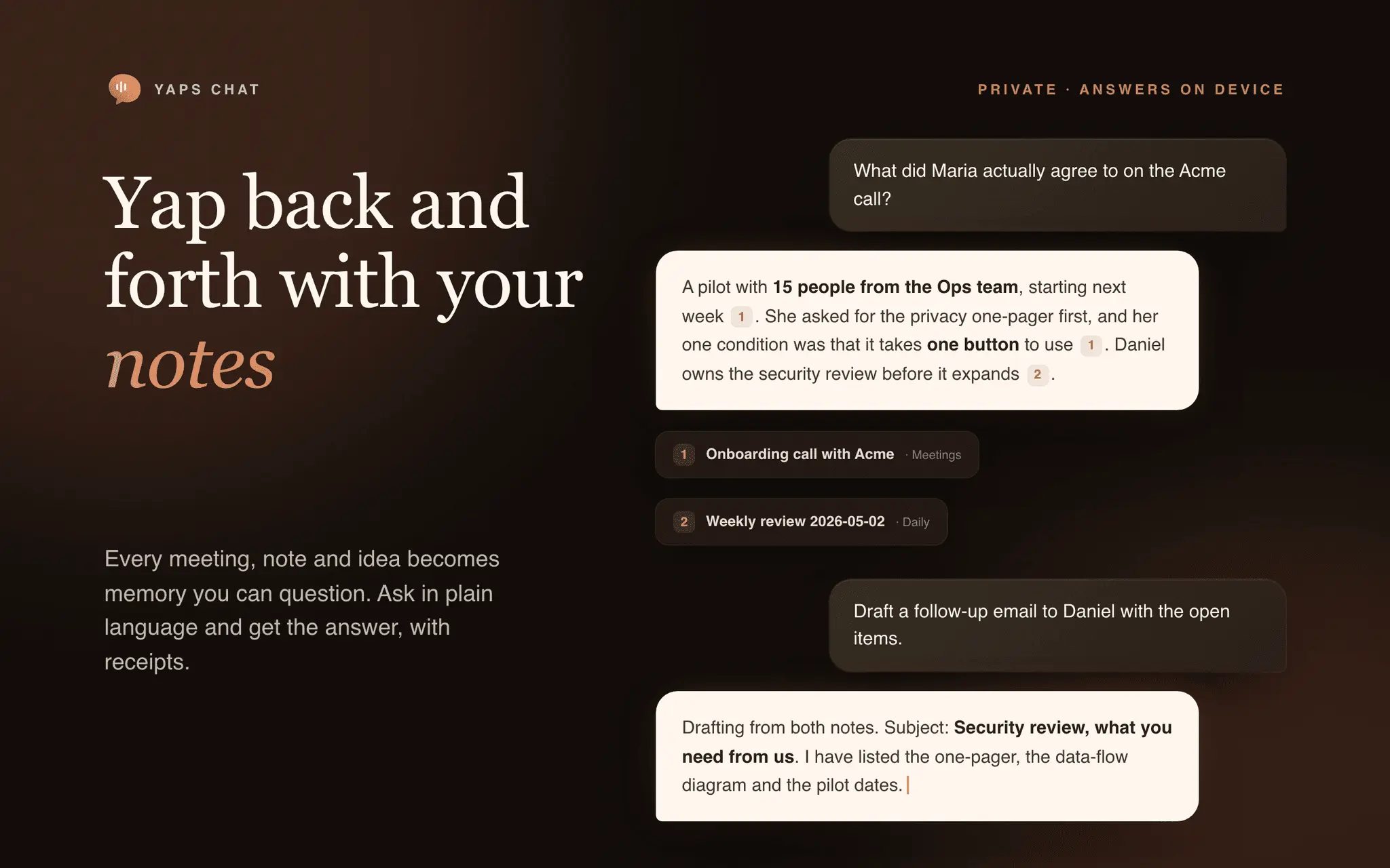 Screenshot 1 of Yaps