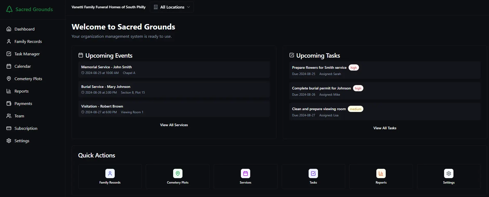 Screenshot 1 of Sacred Grounds