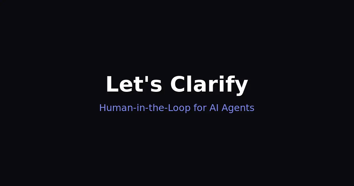Screenshot 1 of Let's Clarify