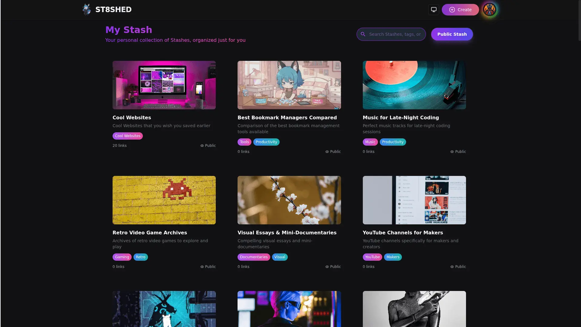 Screenshot 4 of Stashed.in