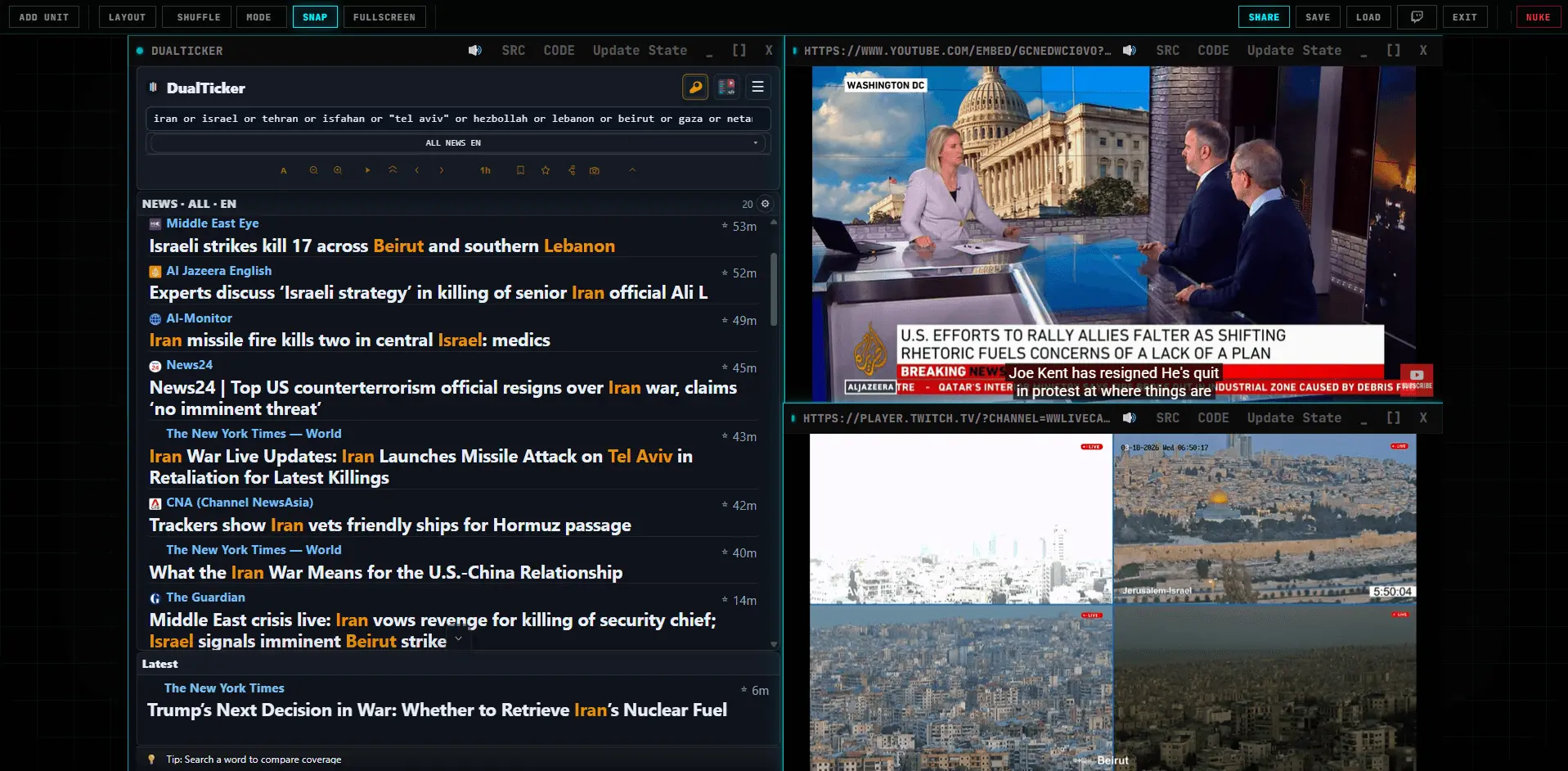 Screenshot 10 of DualTicker