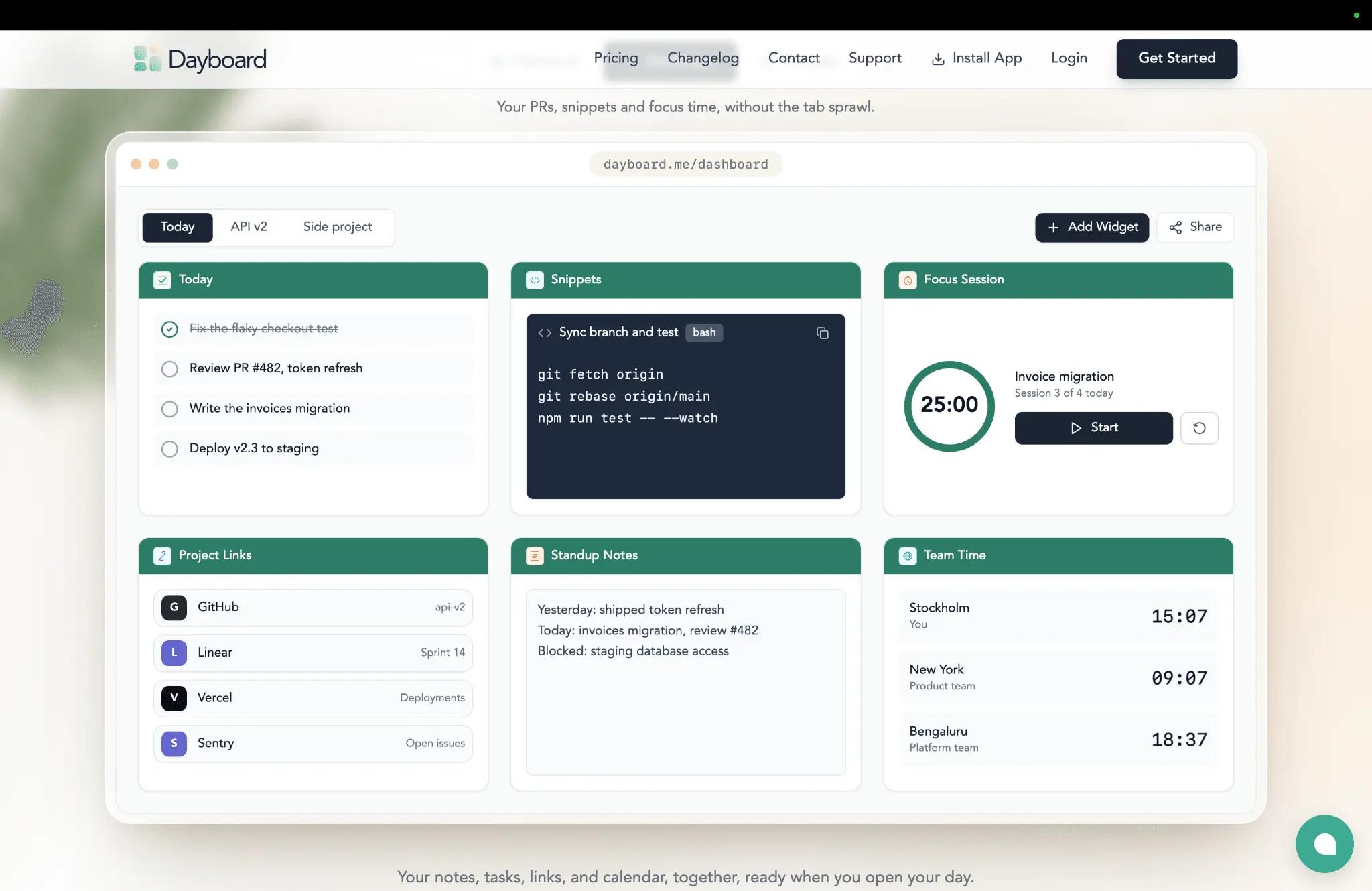 Screenshot 3 of Dayboard