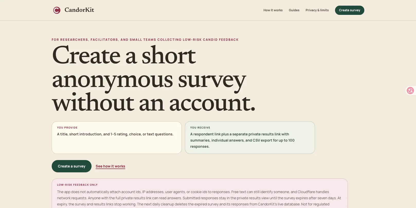 Screenshot 1 of CandorKit