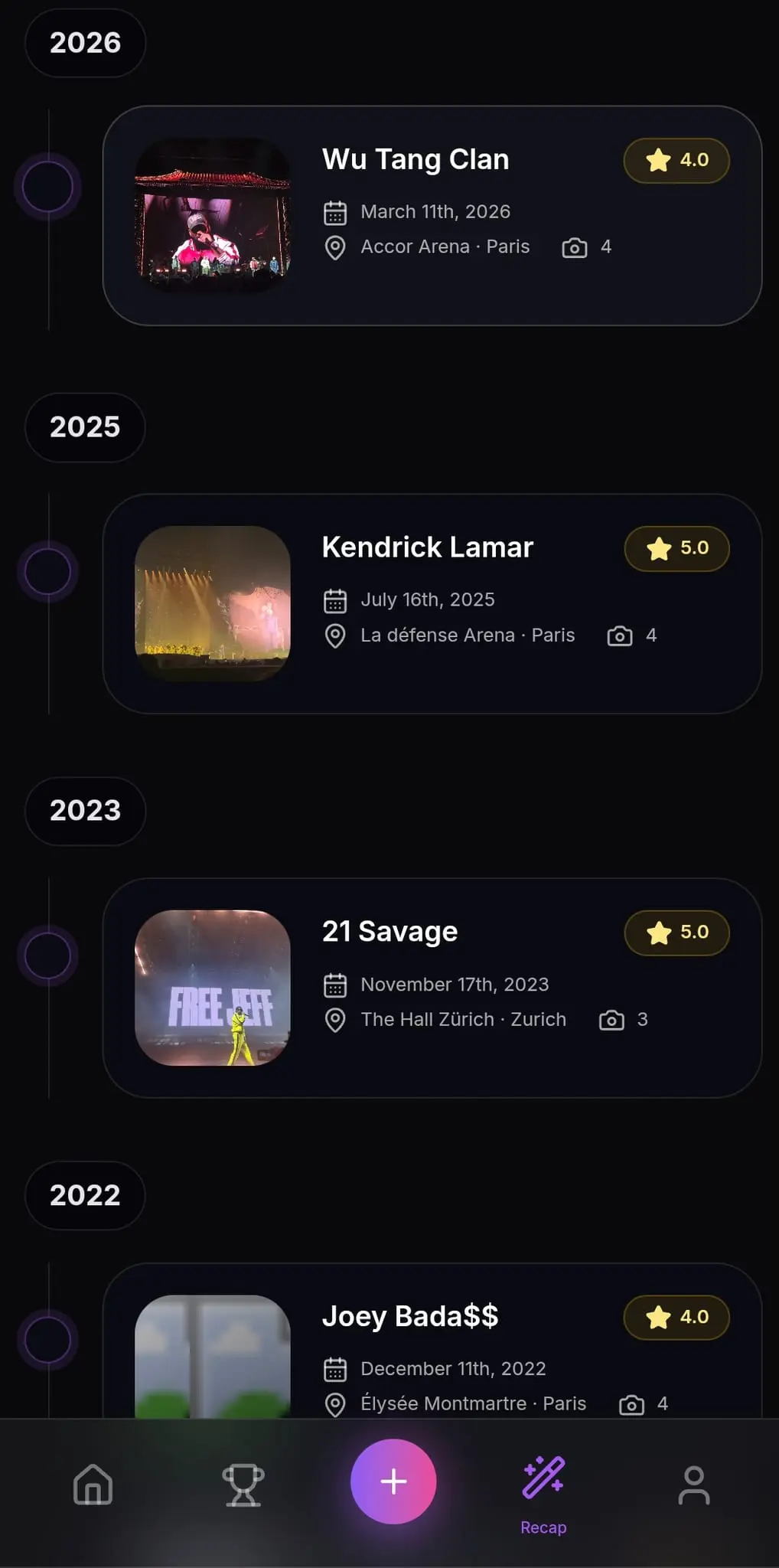 Screenshot 6 of Rate Your Concert