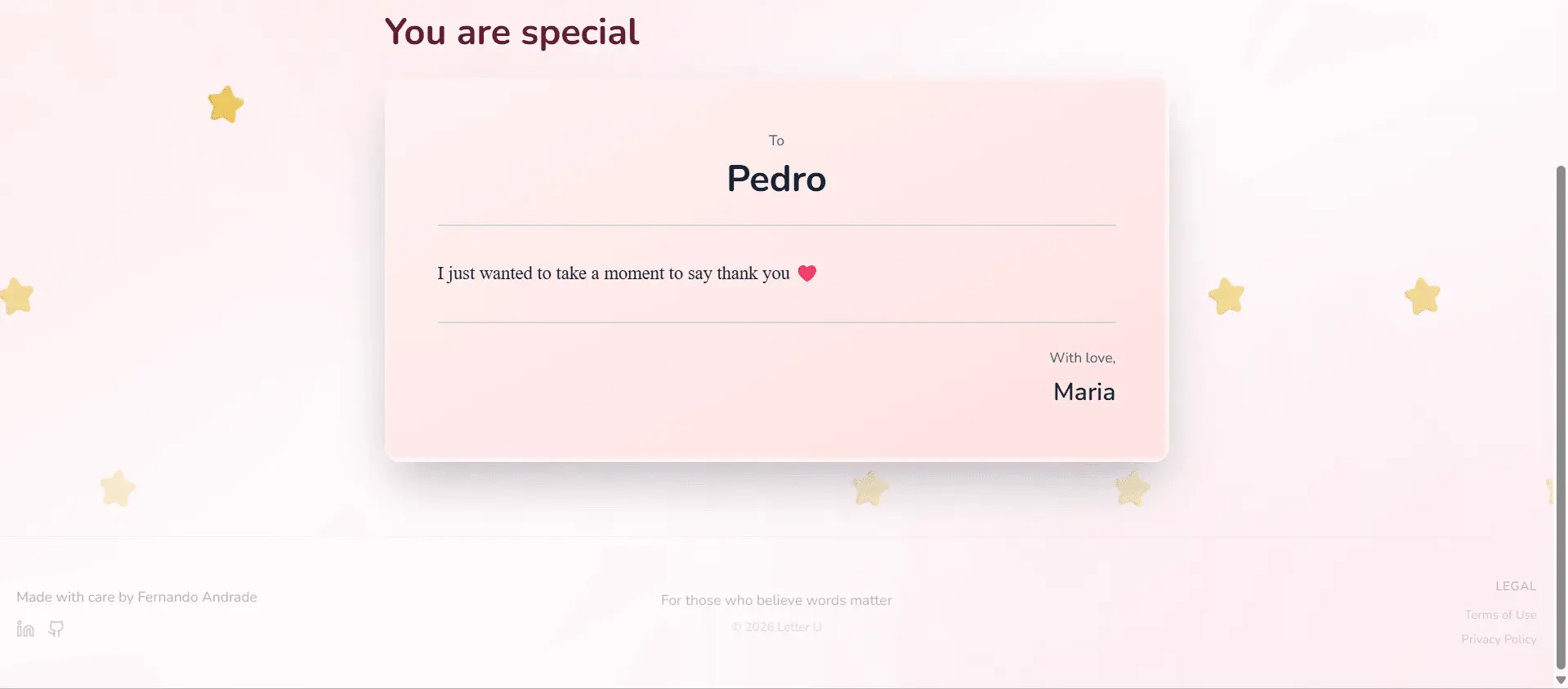 Screenshot 3 of Letter U
