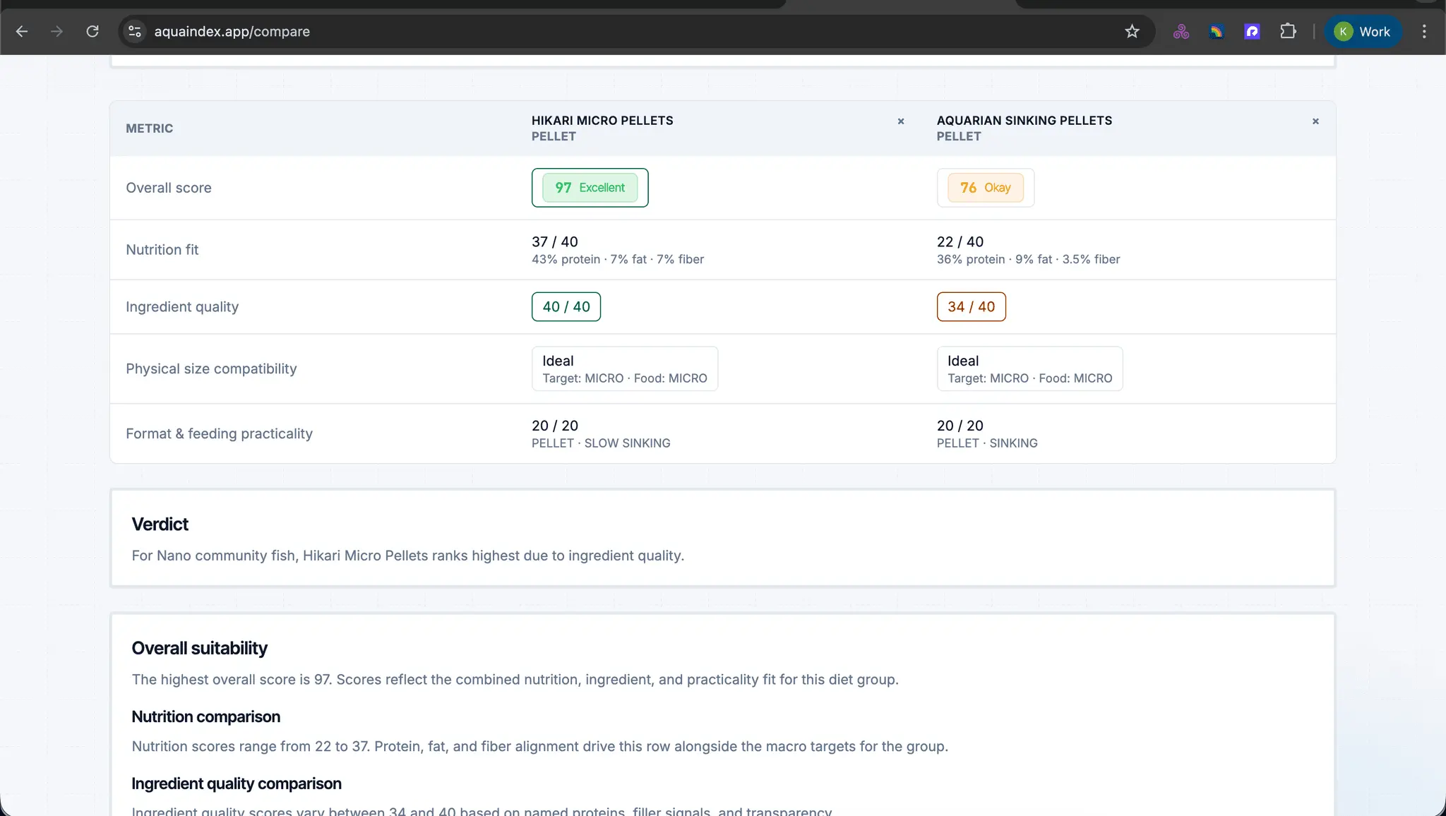 Screenshot 4 of AquaIndex