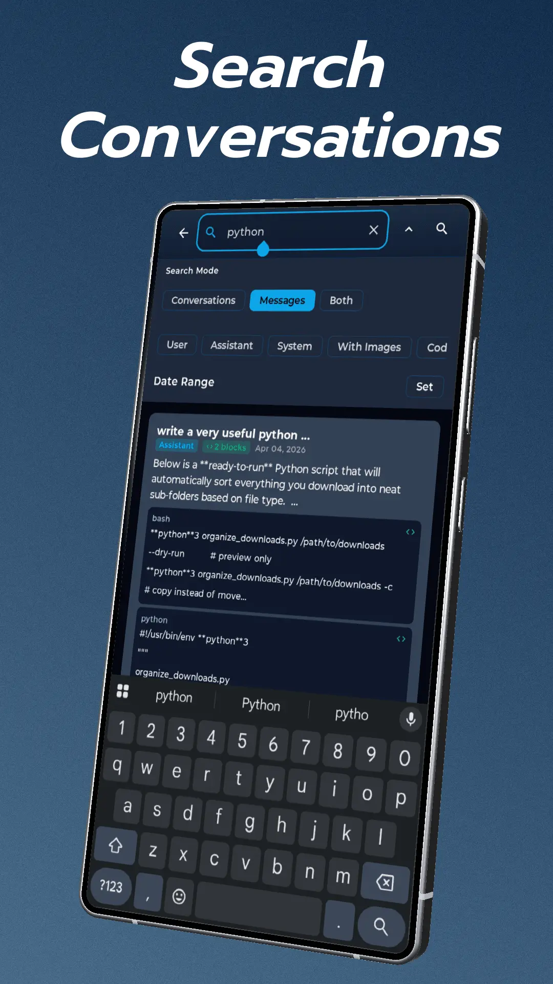 Screenshot 5 of LLMTerminal