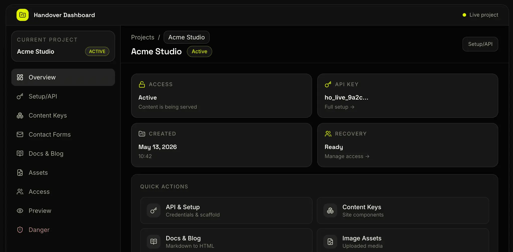 Screenshot 2 of Handover