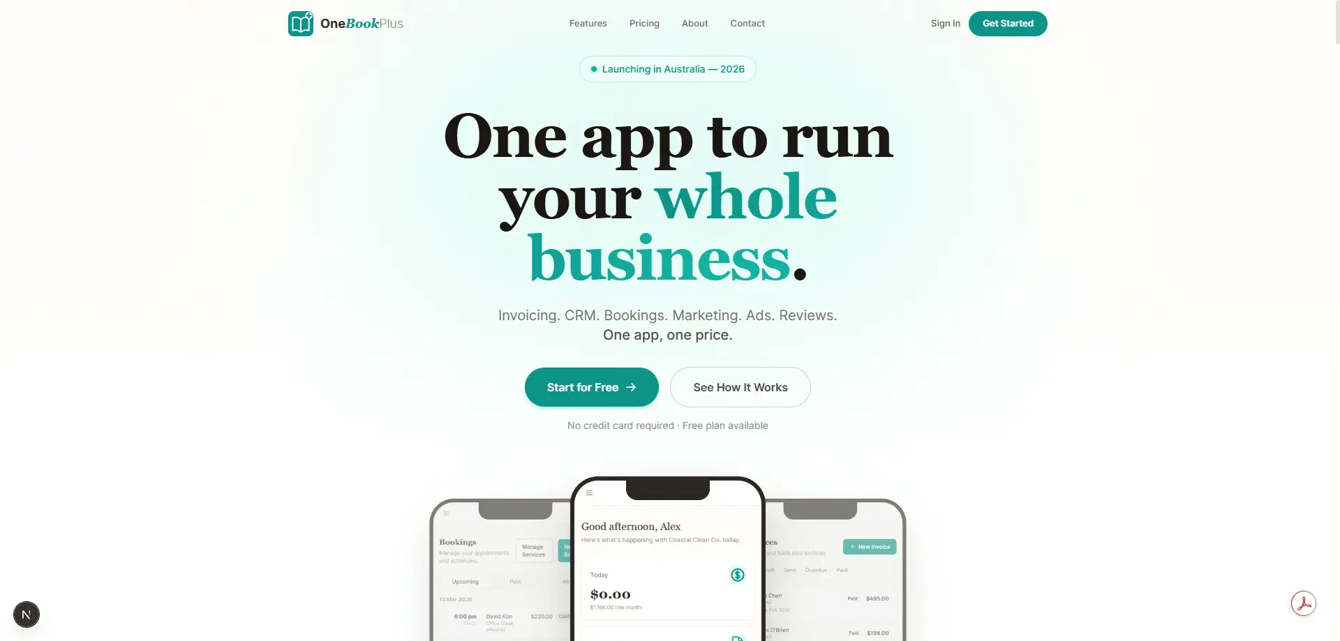 Screenshot 1 of OneBookPlus