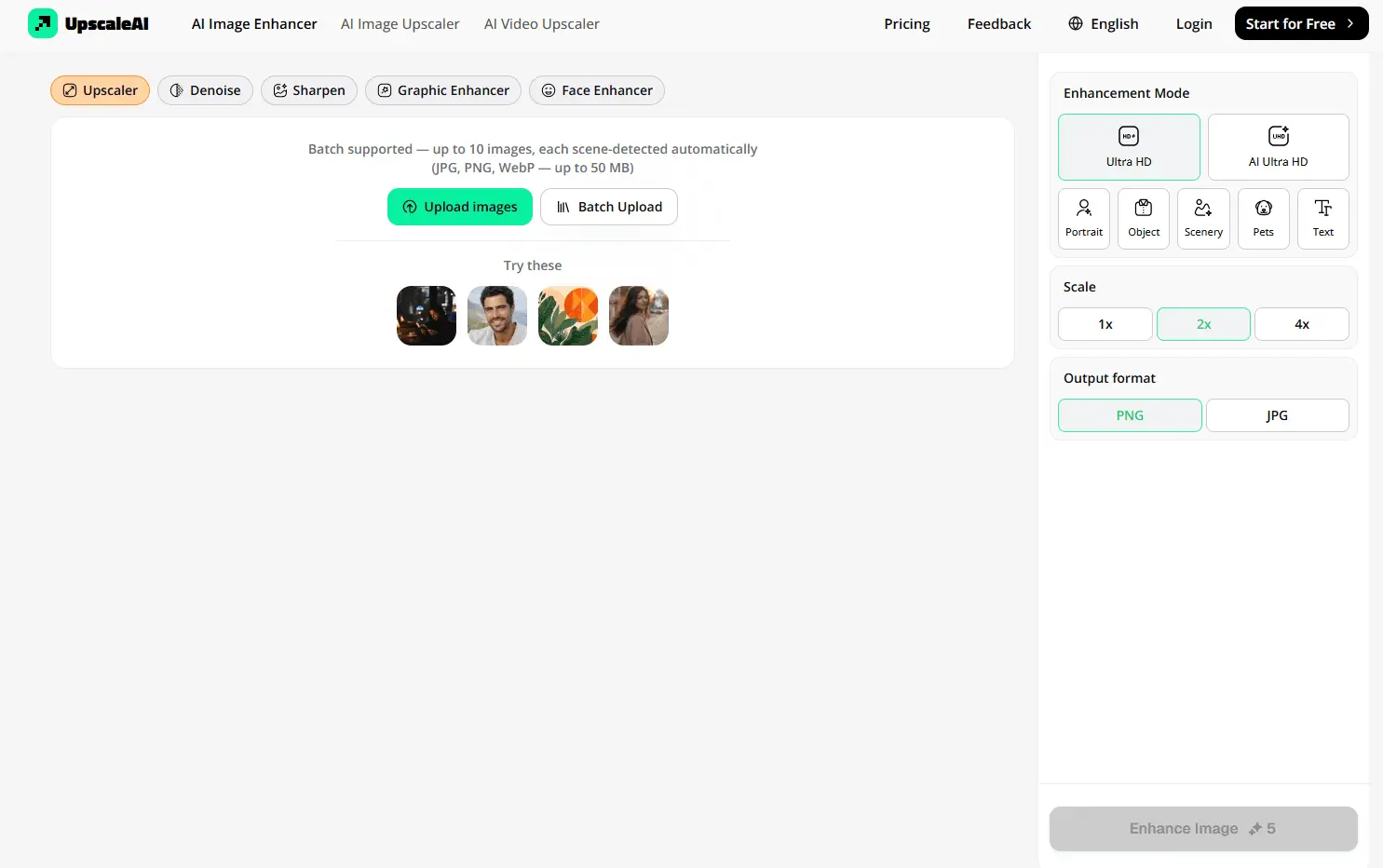 Screenshot 2 of UpscaleAI