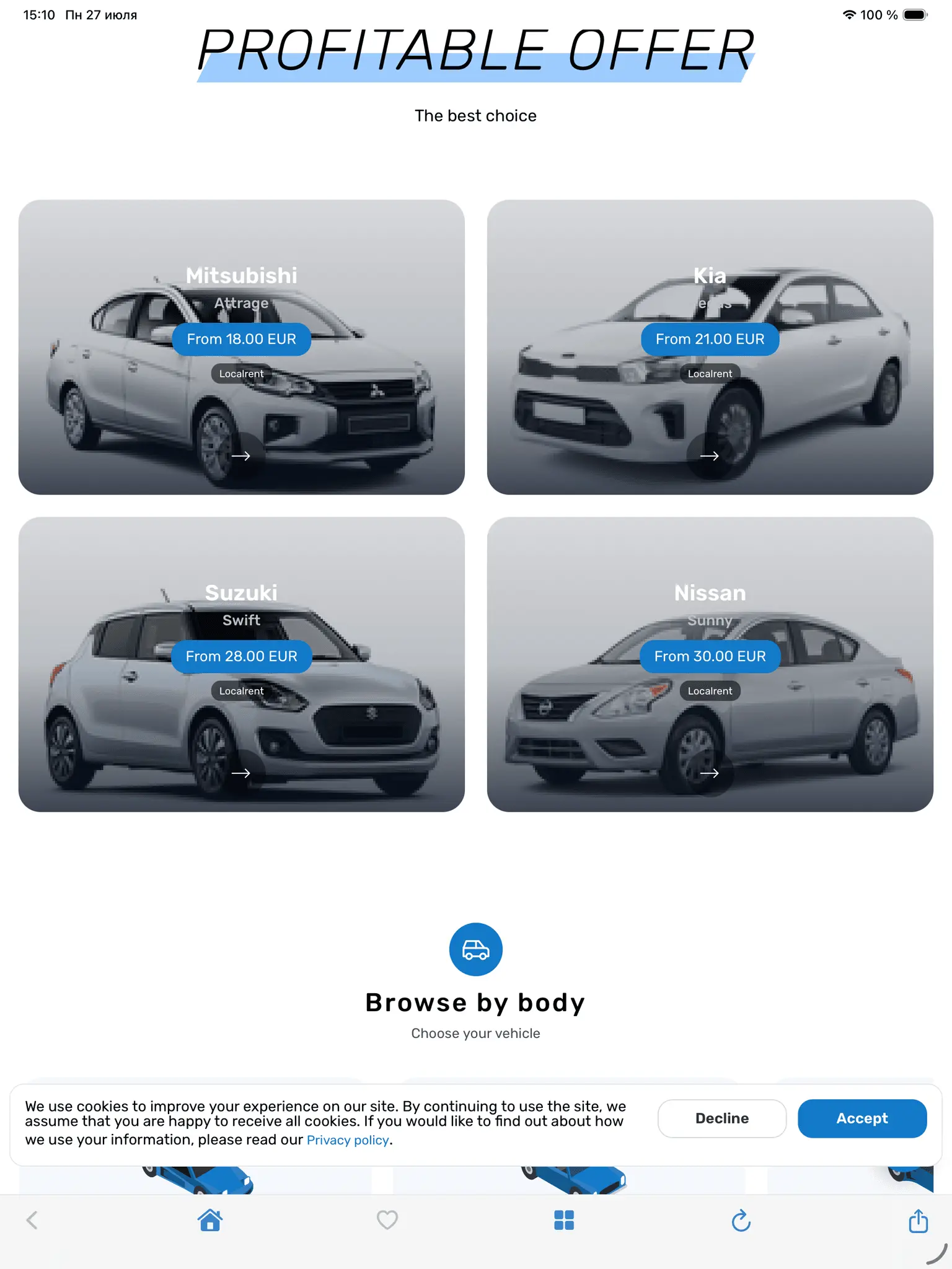 Screenshot 5 of CheapCarRent