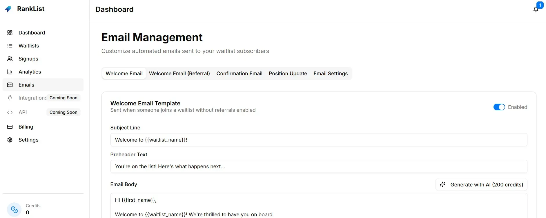 Screenshot 3 of RankList