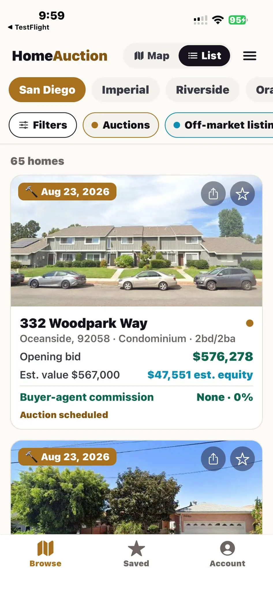 Screenshot 2 of HomeAuction.app