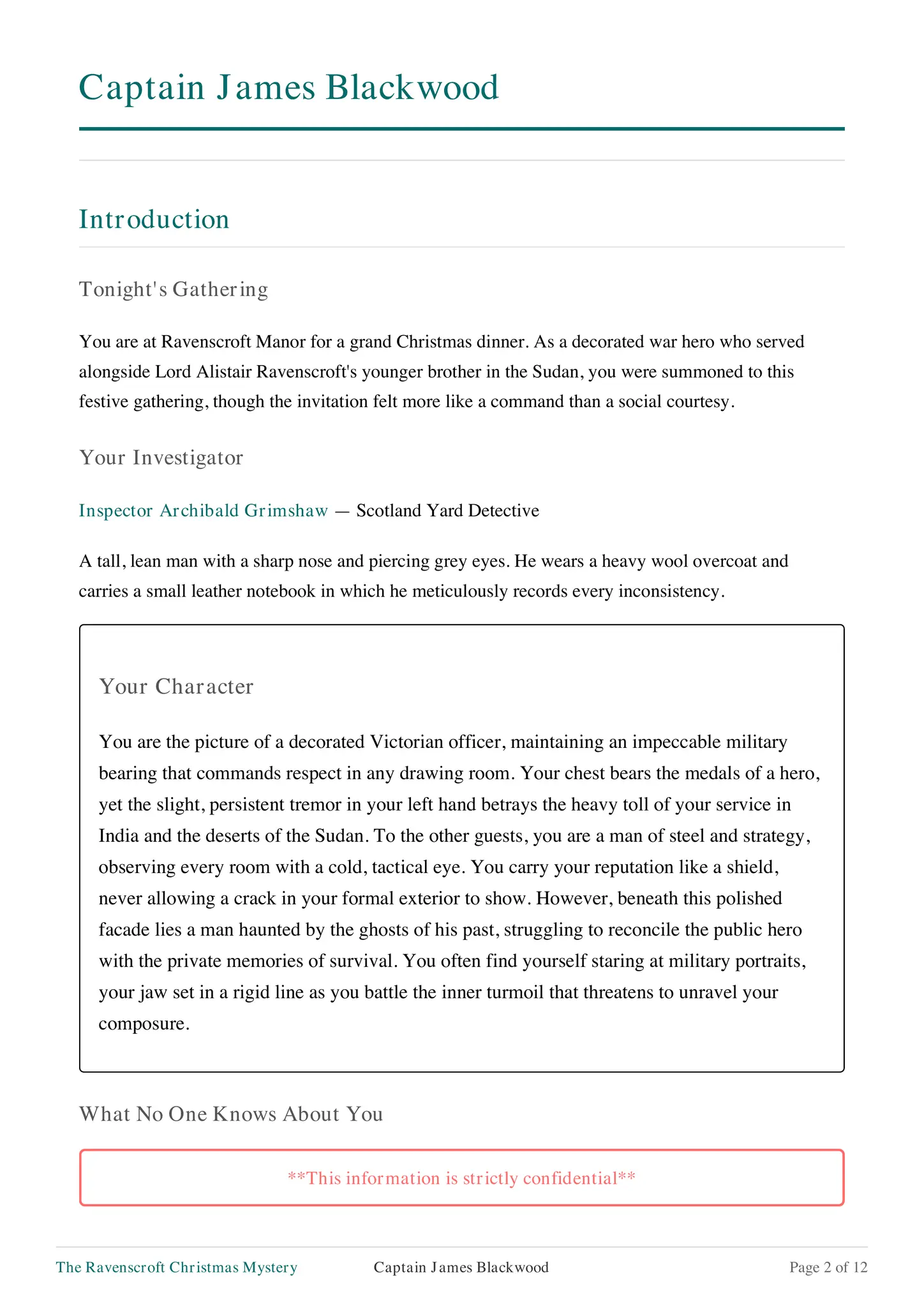 Screenshot 2 of MysteryShaper — Murder Mystery Games