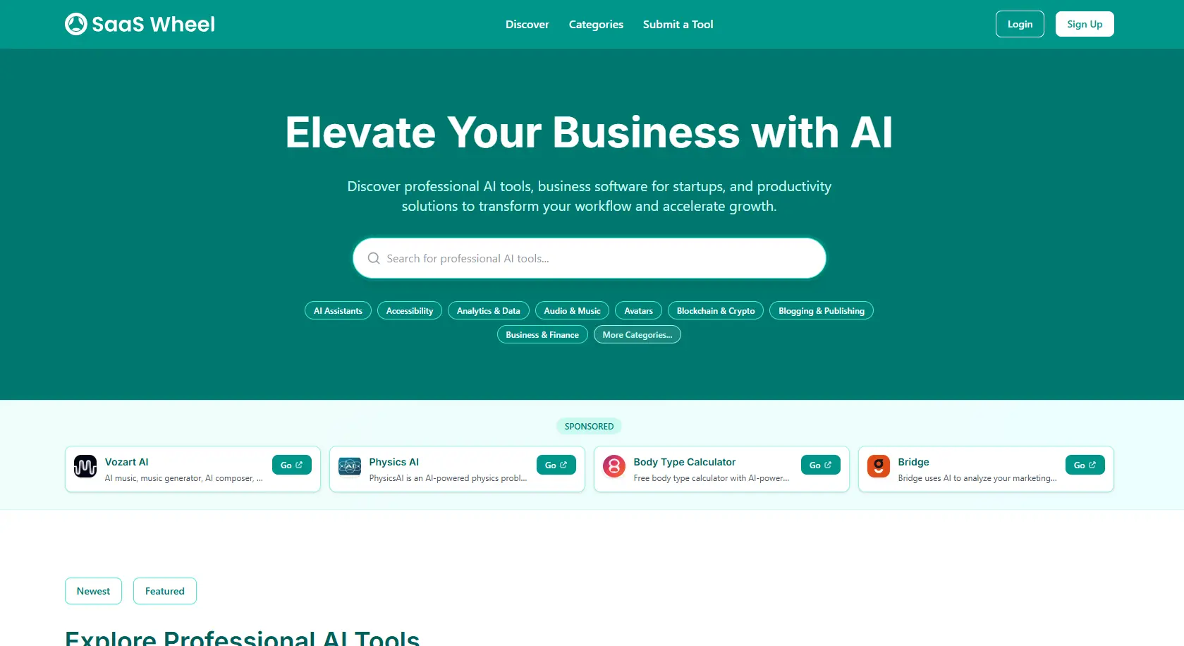 Screenshot 1 of SaaS Wheel