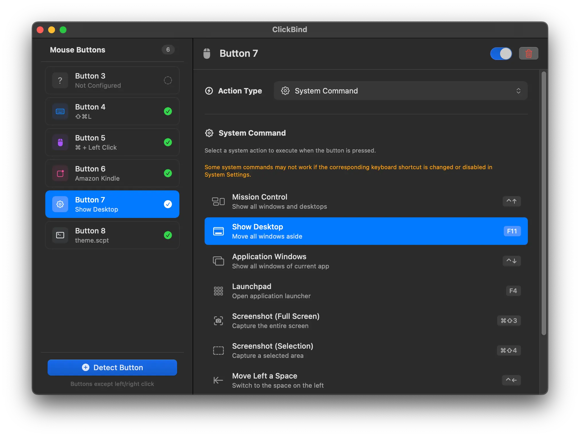 Screenshot 7 of ClickBind