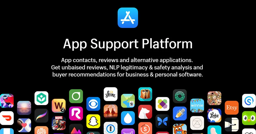 Screenshot 1 of App Supports
