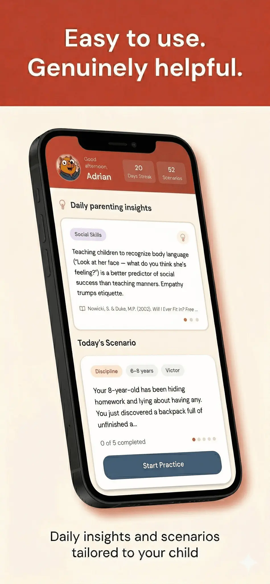 Screenshot 2 of Kapi - Parenting Coach