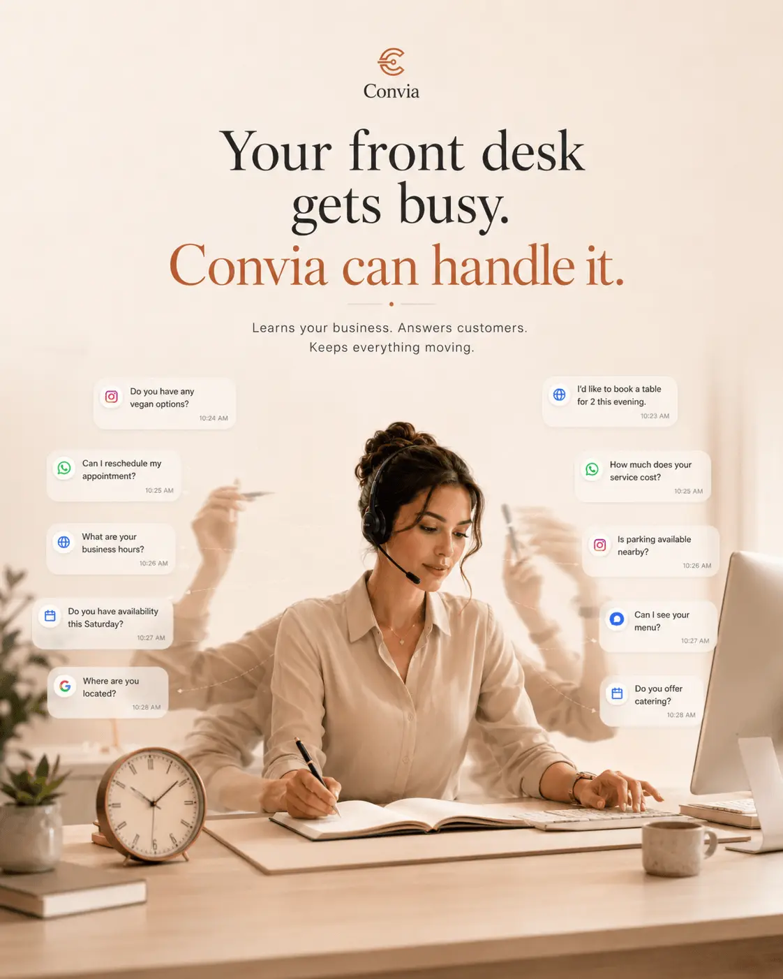 Screenshot 2 of Convia AI Agent