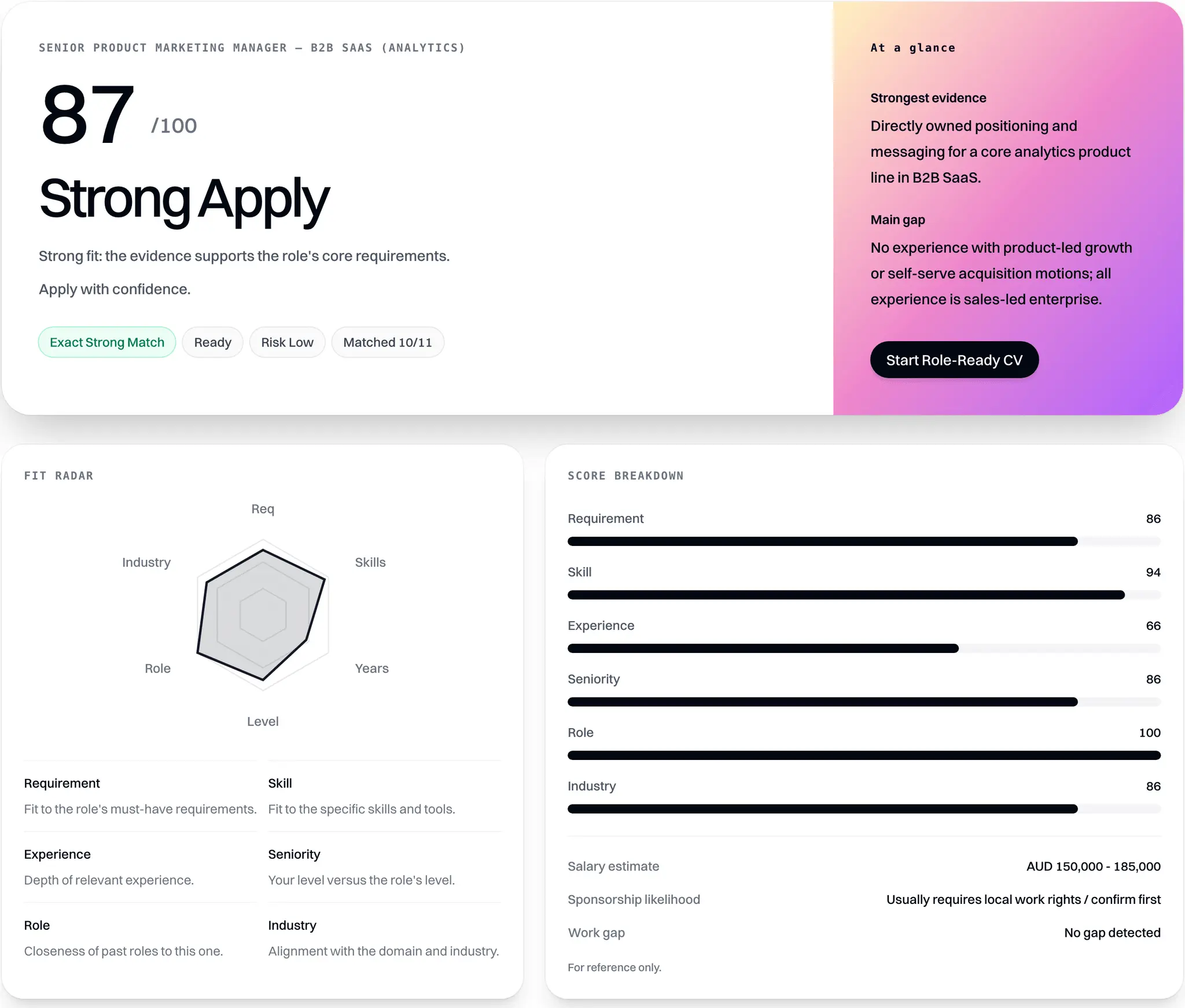 Screenshot 1 of JobSonr