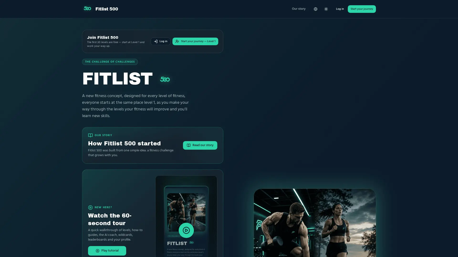 Screenshot 1 of Fitlist 500