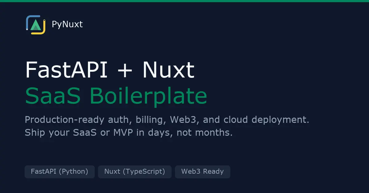 Screenshot 1 of PyNuxt