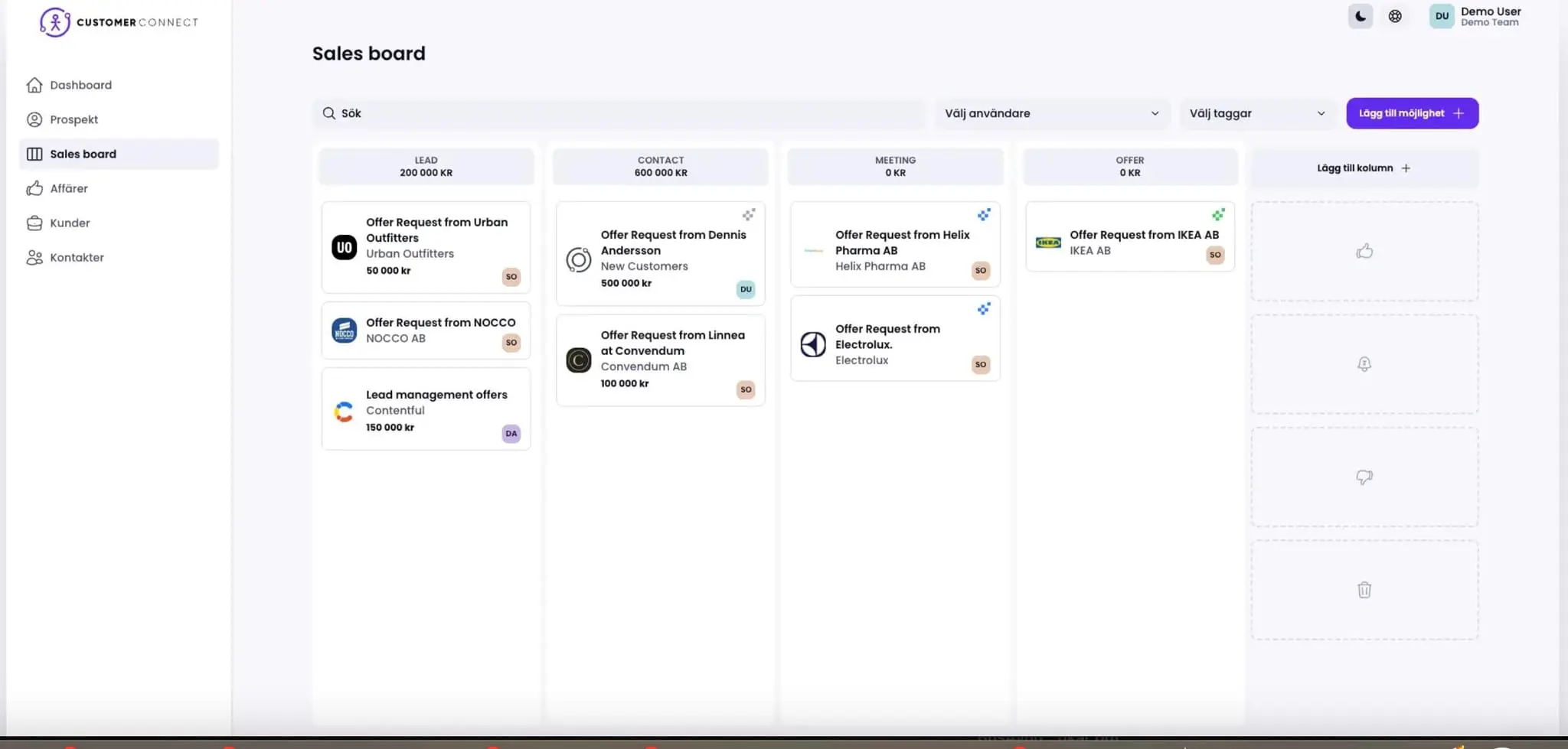 Screenshot 2 of Customer Connect CRM