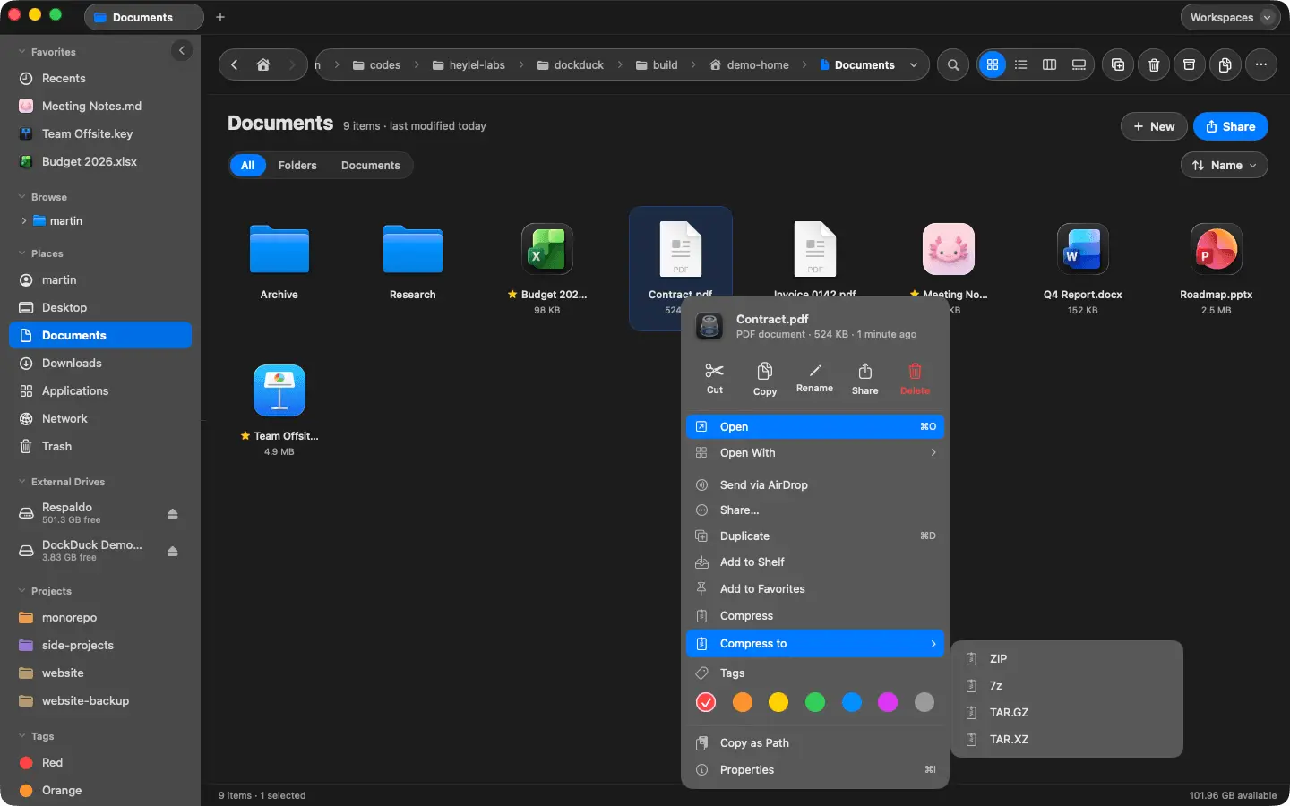 Screenshot 8 of DockDuck