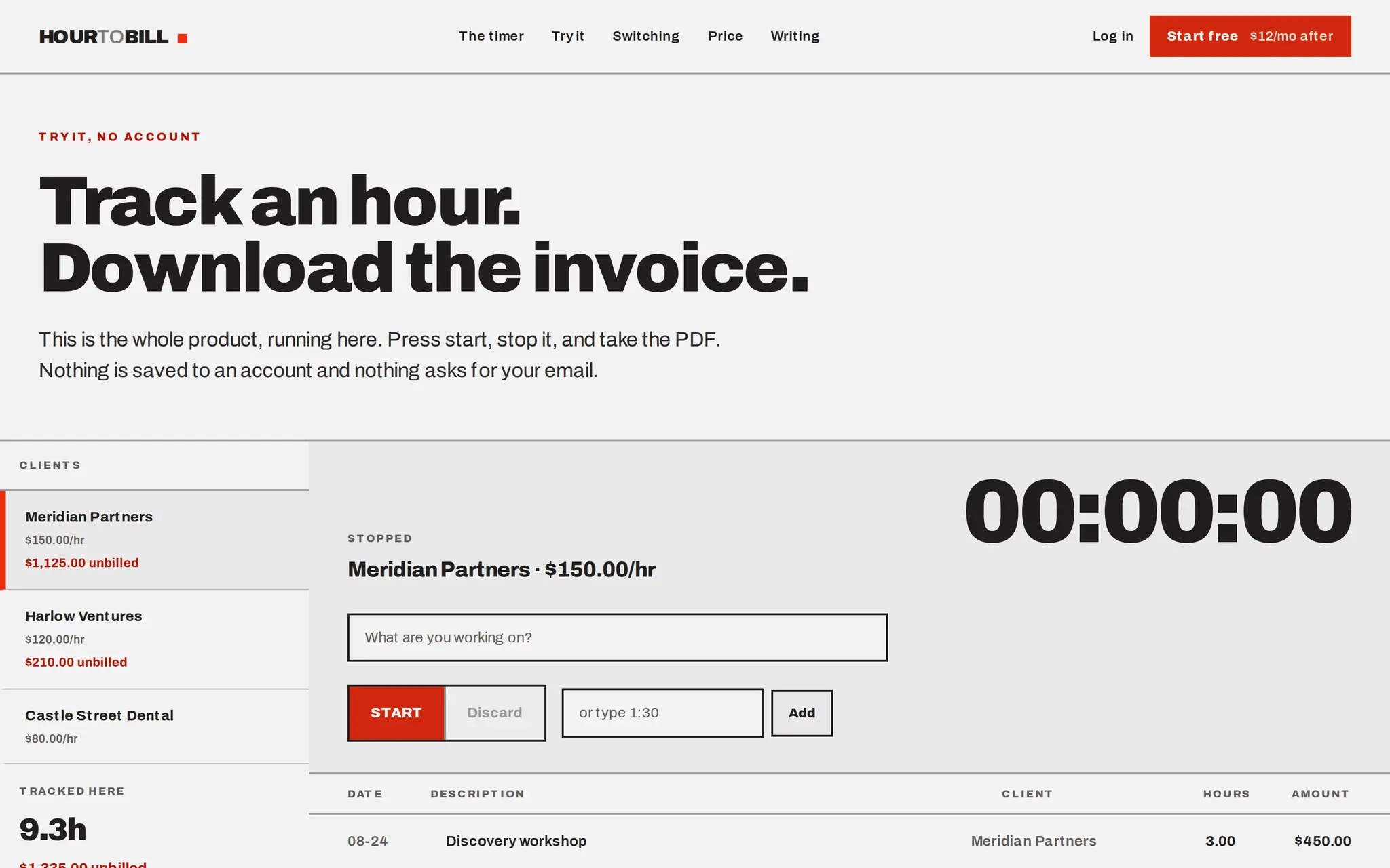 Screenshot 5 of HourToBill