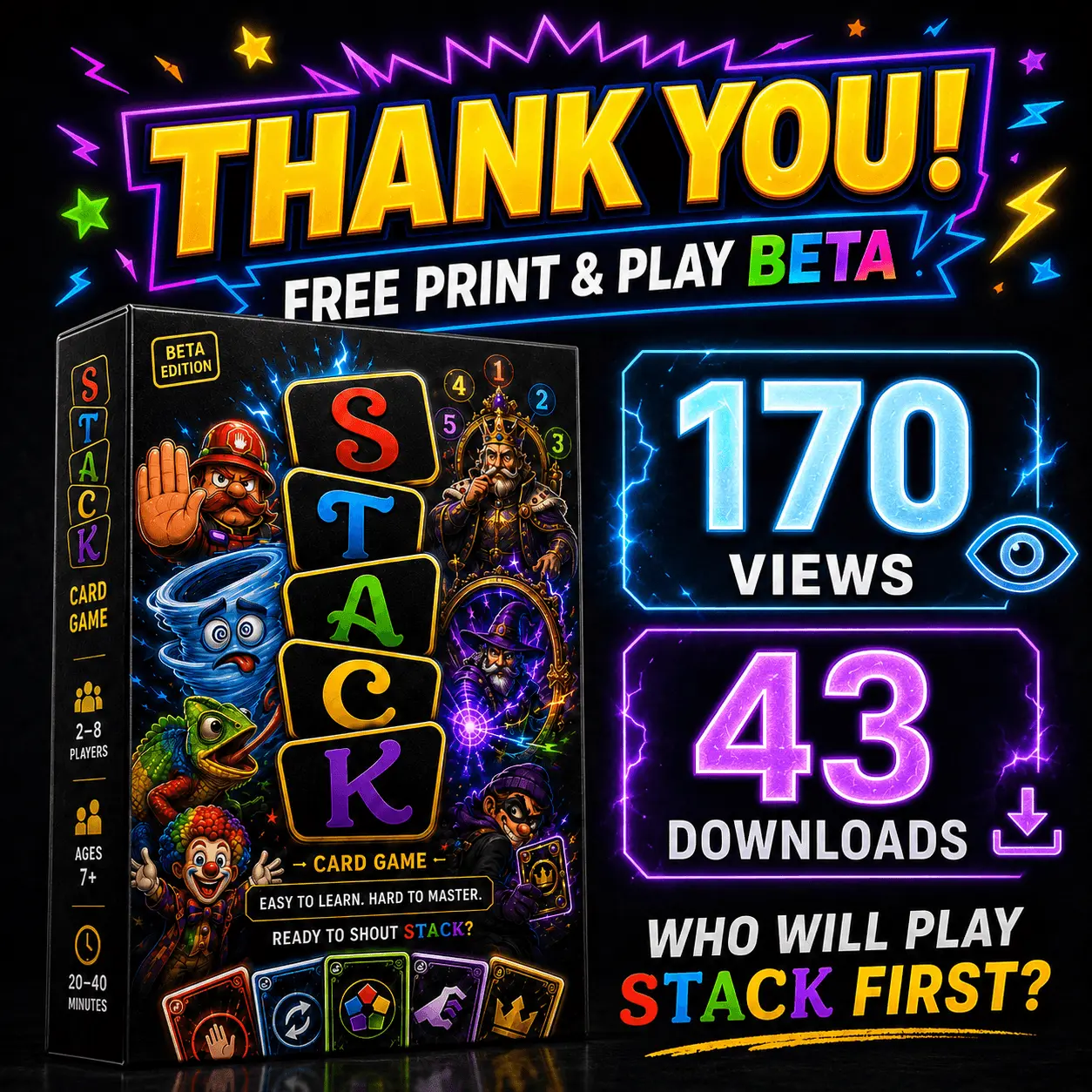 Screenshot 7 of STACK - Strategic Print & Play Card Game