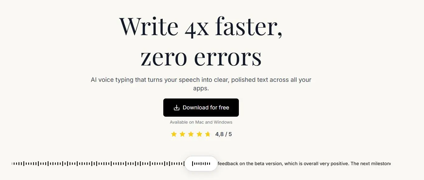 Screenshot 2 of Fast Dictate