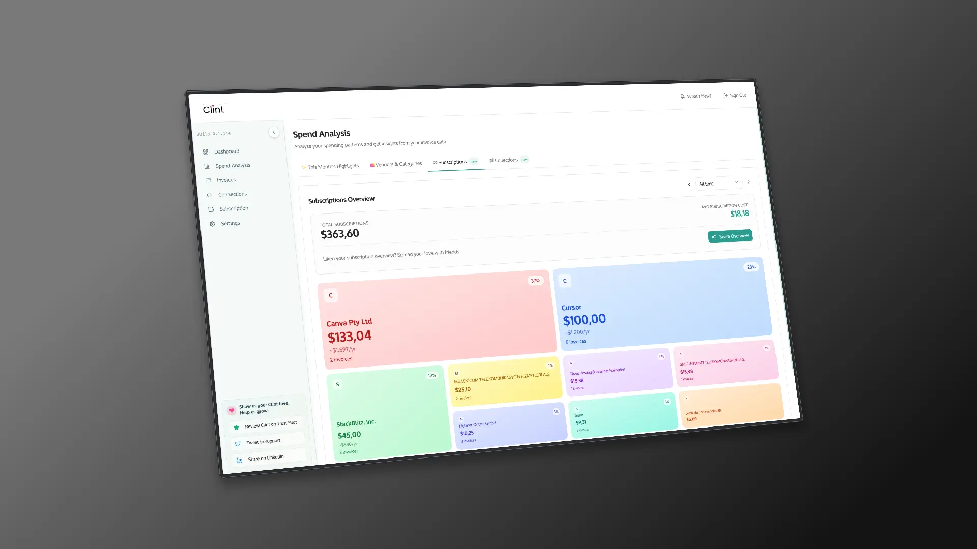 Screenshot 5 of Clint | Your Personal Expense Manager