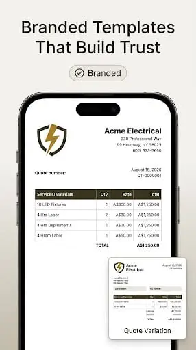 Screenshot 3 of QuoteDash AI