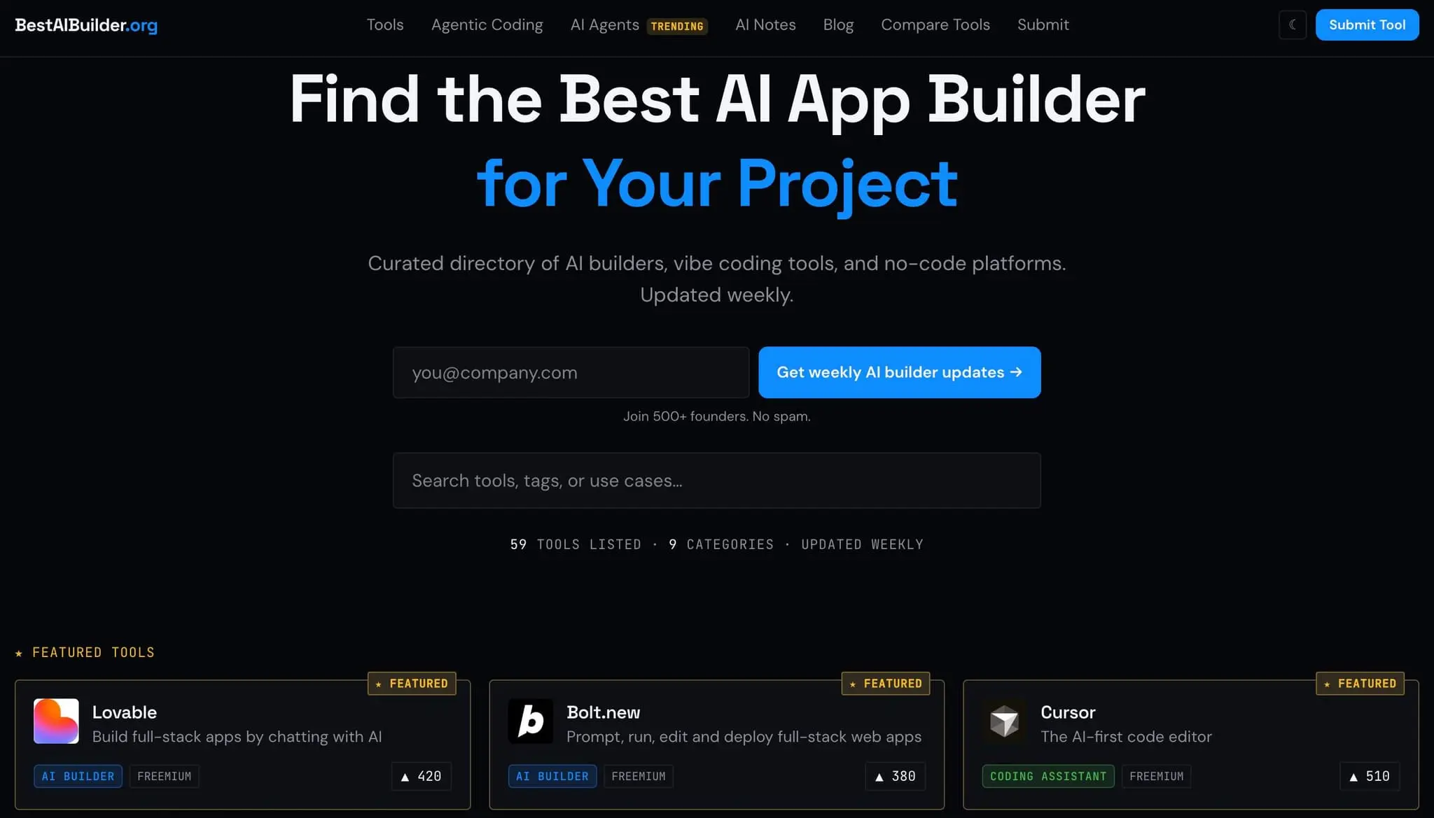 Screenshot 1 of BestAIBuilder