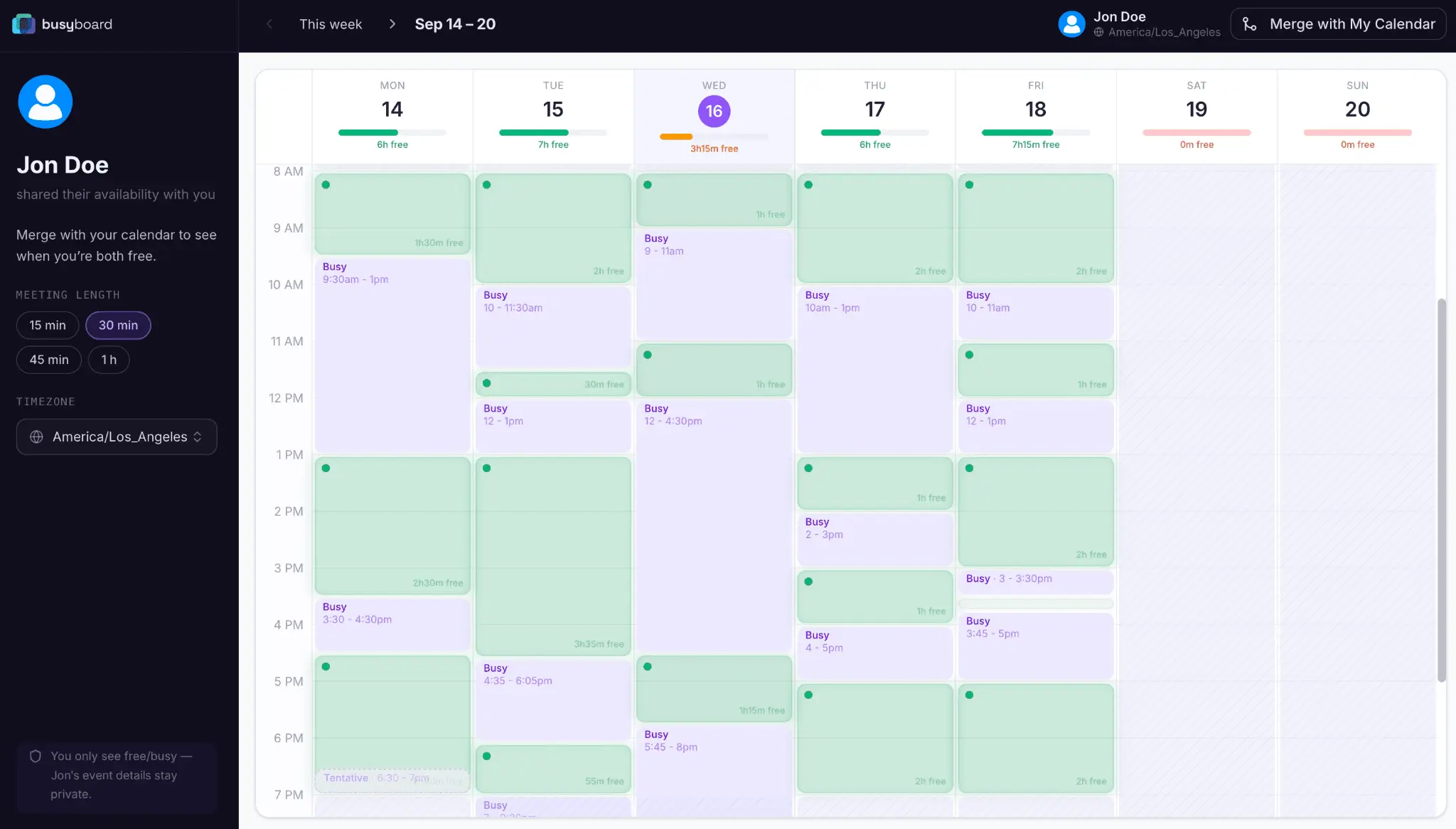 Screenshot 2 of BusyBoard