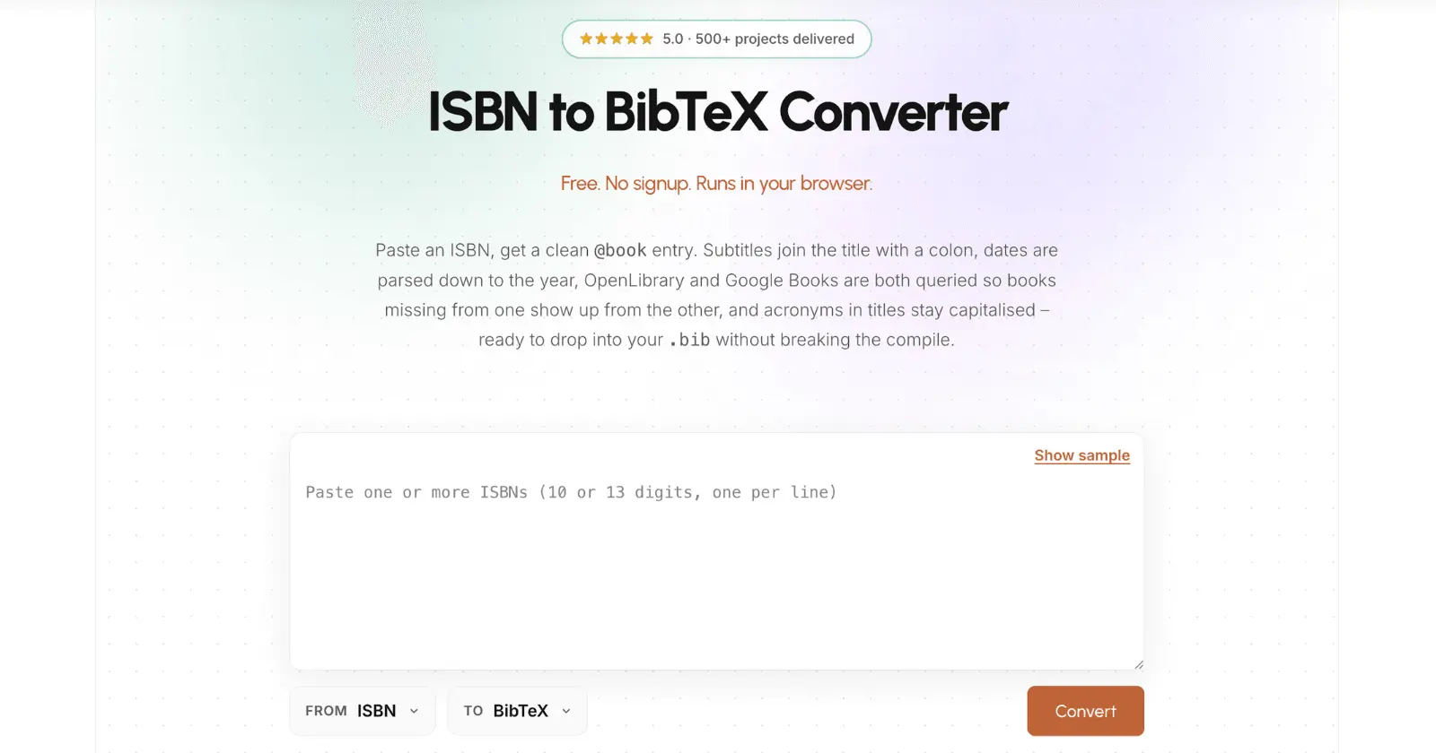 Screenshot 4 of BibTeX Generator Tools by TheLaTeXLab