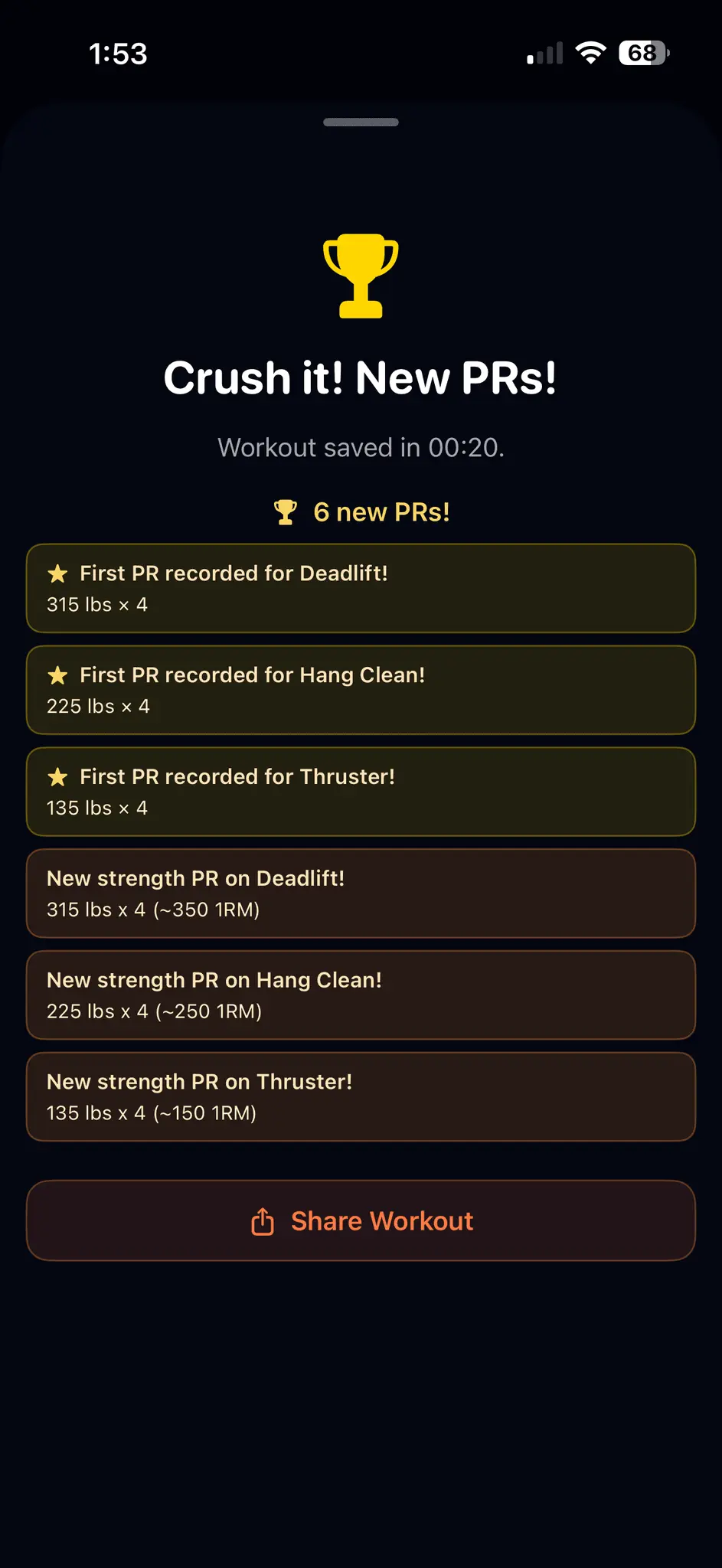 Screenshot 1 of Kinex Fit