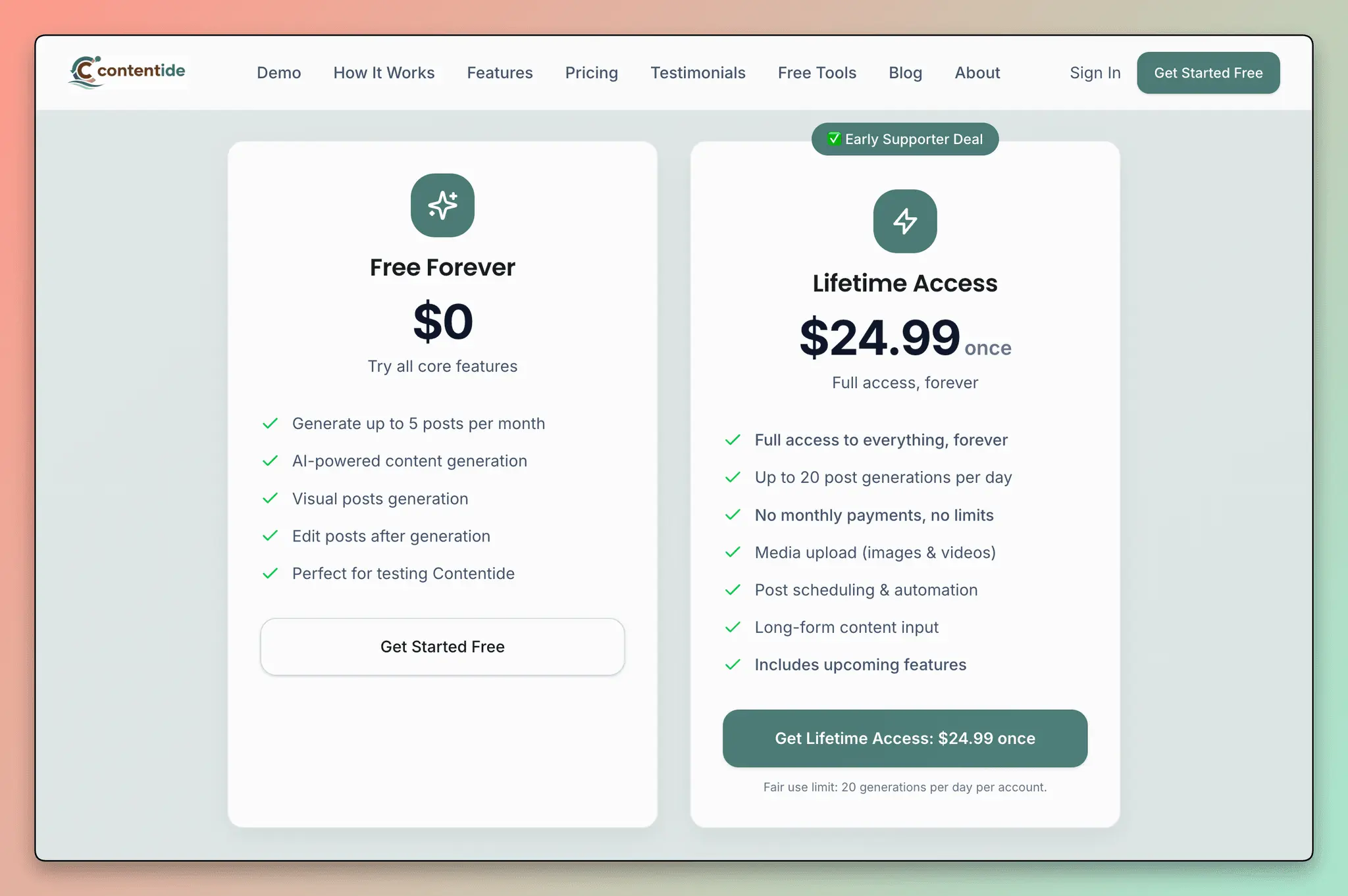 Screenshot 2 of Contentide